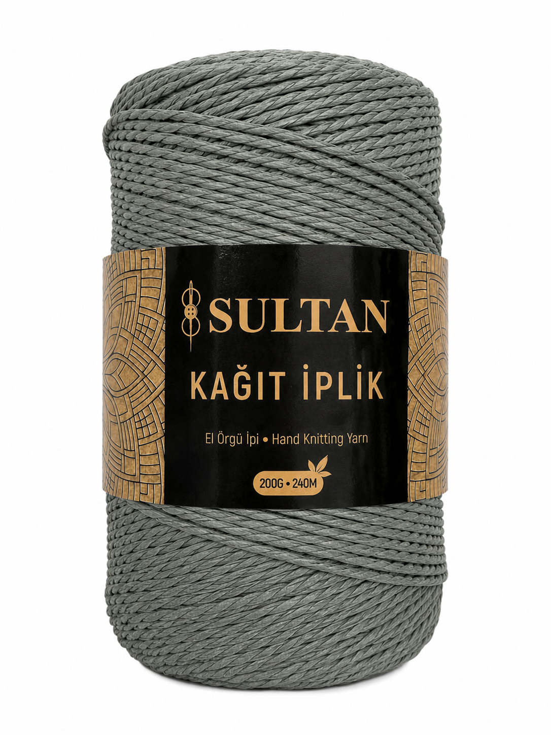 Sultan Kağıt İplik 200gr 240mt 50 Gri  - 1 ADET