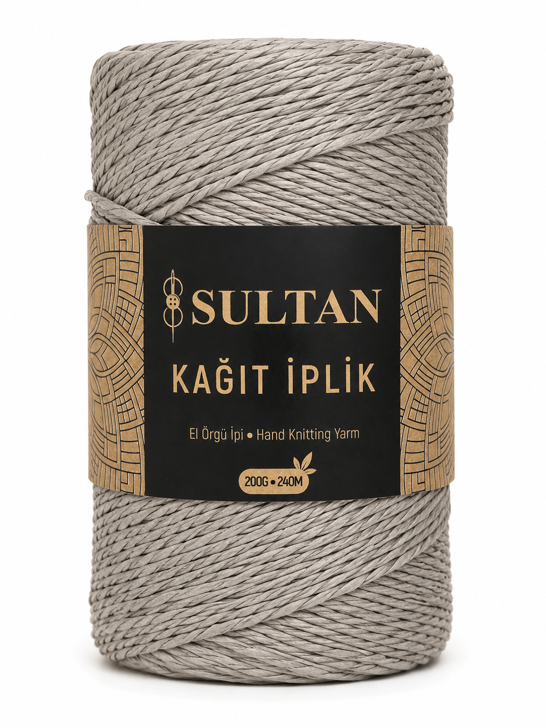 Sultan Kağıt İplik 200gr 240mt 53 Gri  - 1 ADET