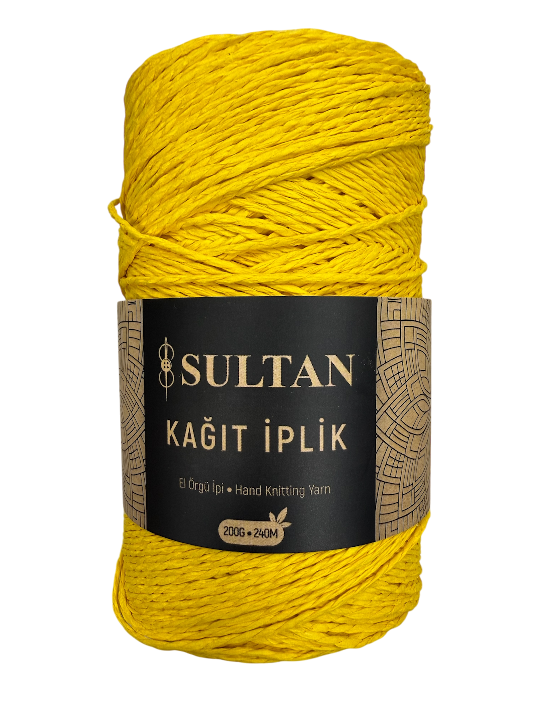 Sultan Kağıt İplik 200gr 240mt 59 Sarı - 1 ADET