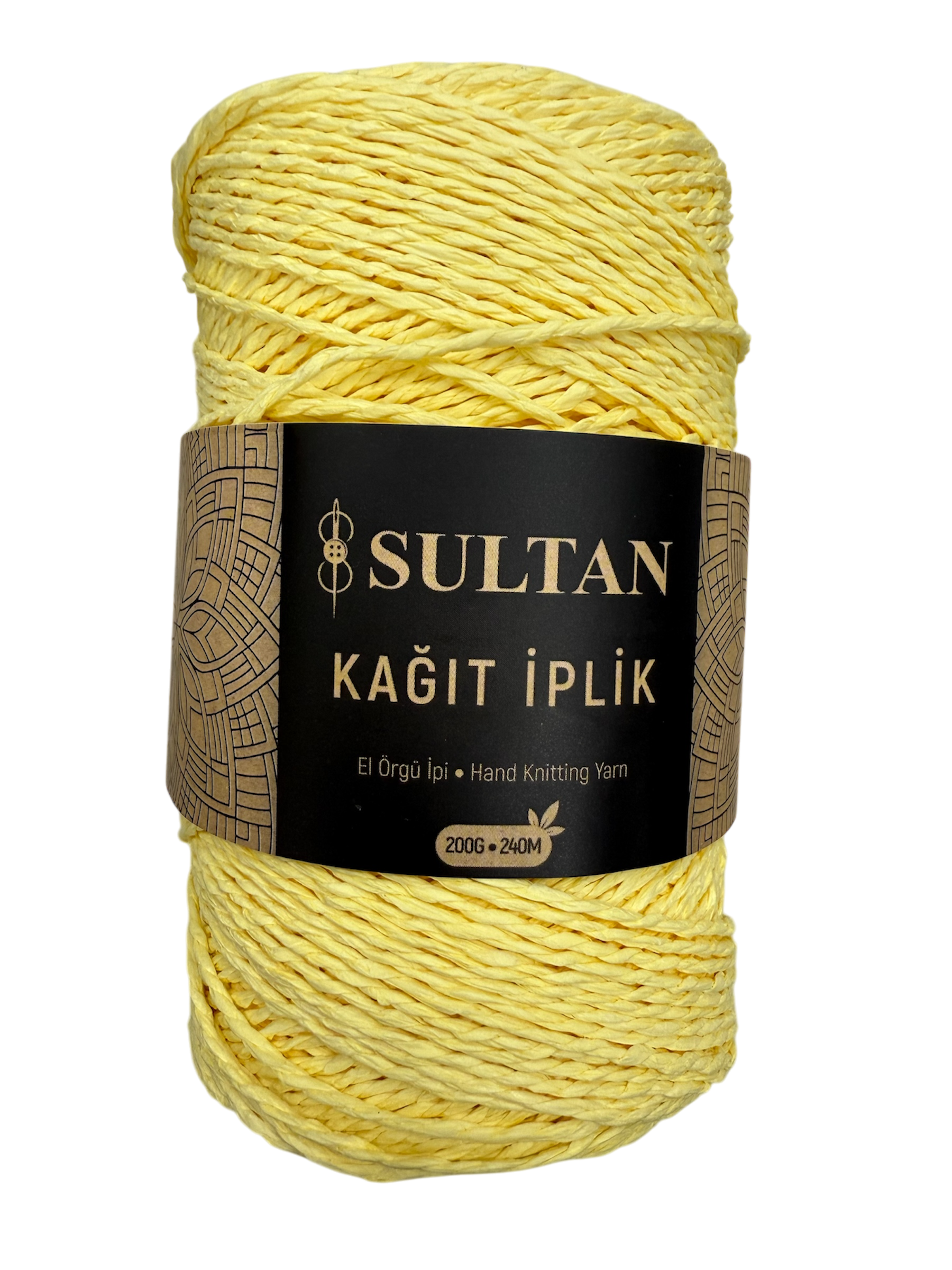 Sultan Kağıt İplik 200gr 240mt 69 Açık Sarı - 1 ADET