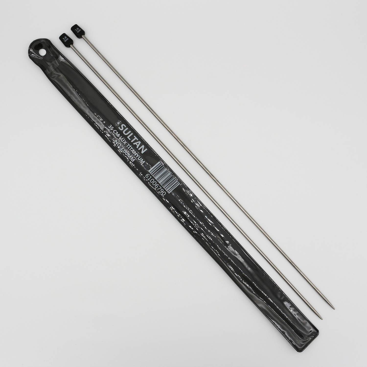 Sultan Titanyum Örgü Şişi 35cm -  - 3,00 mm