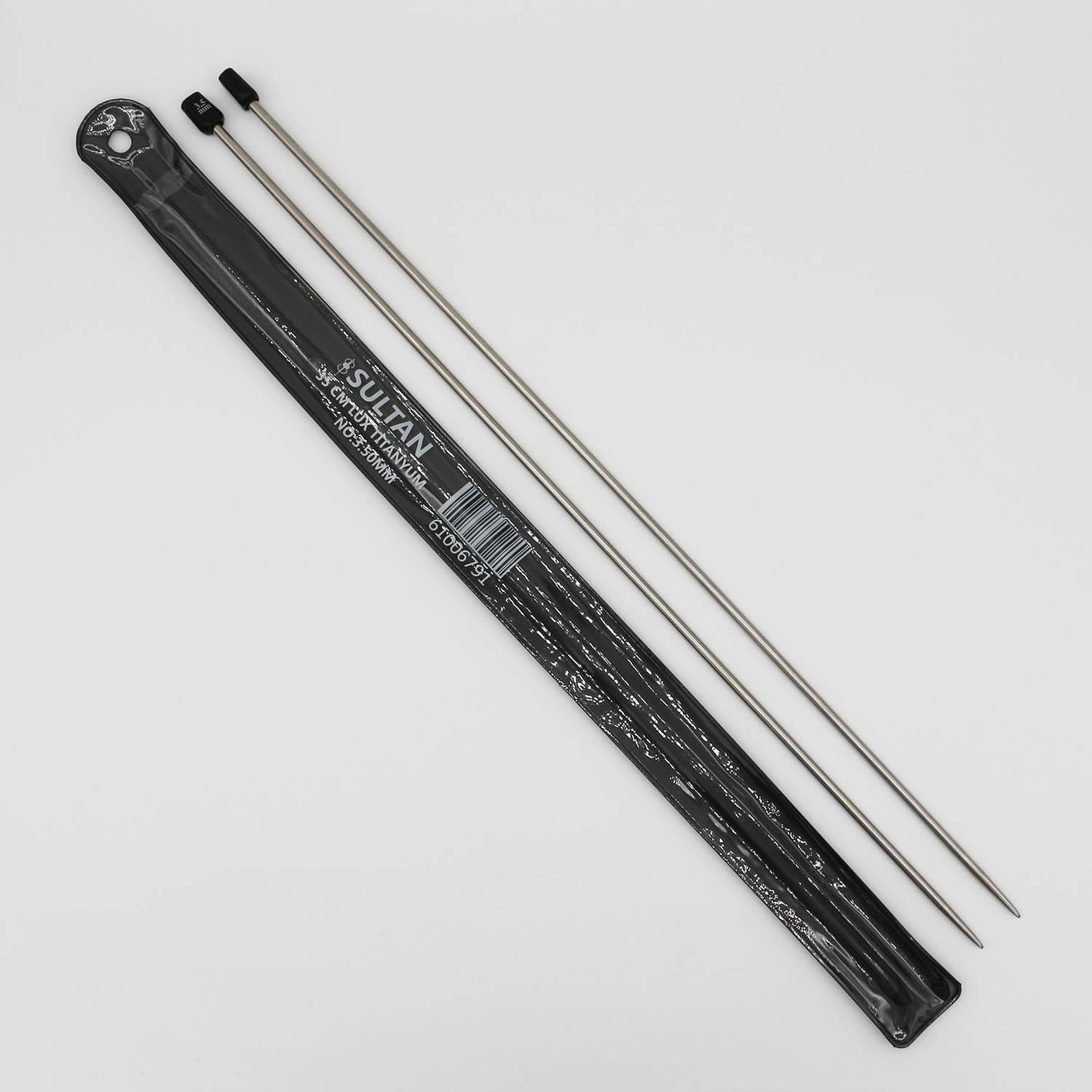 Sultan Titanyum Örgü Şişi 35cm  3,50 mm