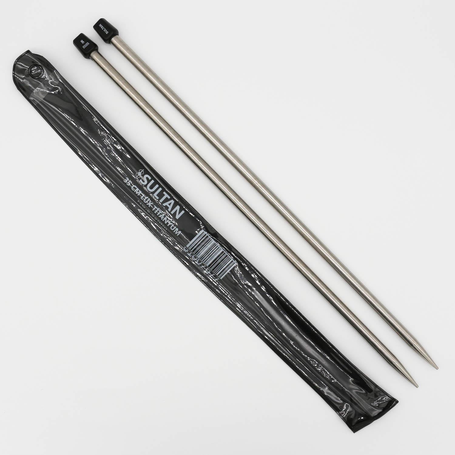 Sultan Titanyum Örgü Şişi 35cm -  - 8,00 mm