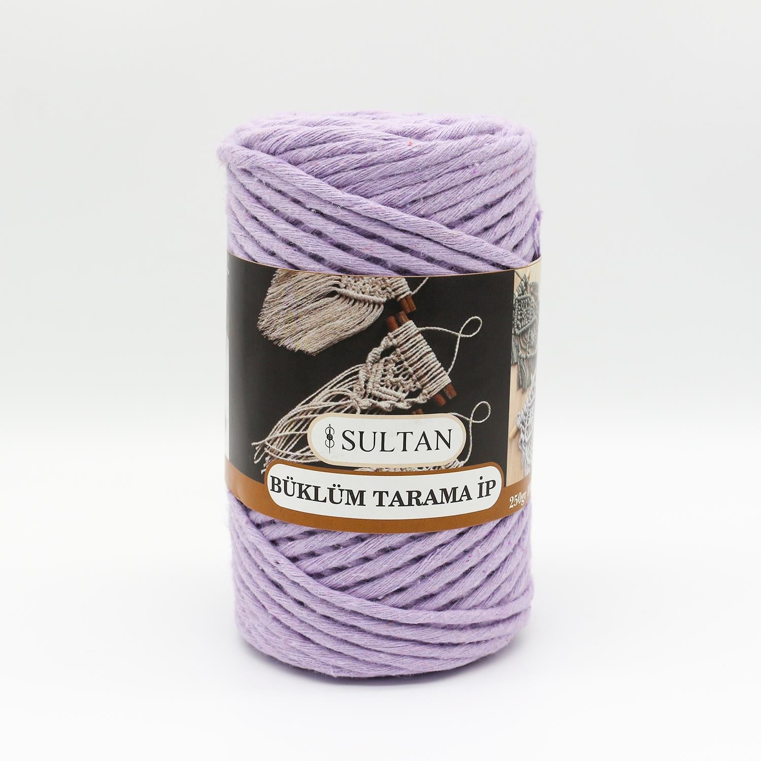Tarama Makrome İp 250gr|3mm T012 Lila
