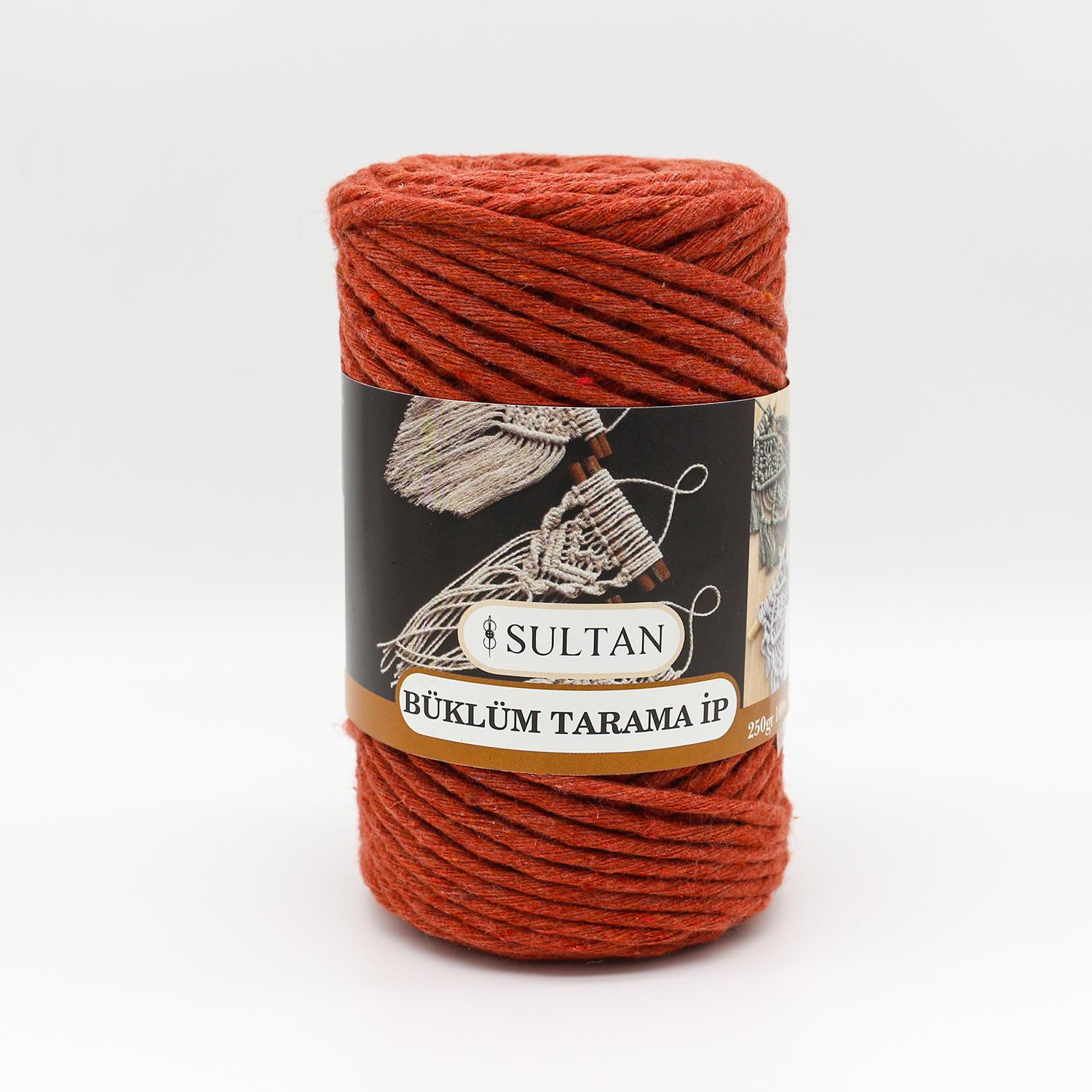 Tarama Makrome İp 250gr|3mm T24 - Kiremit 