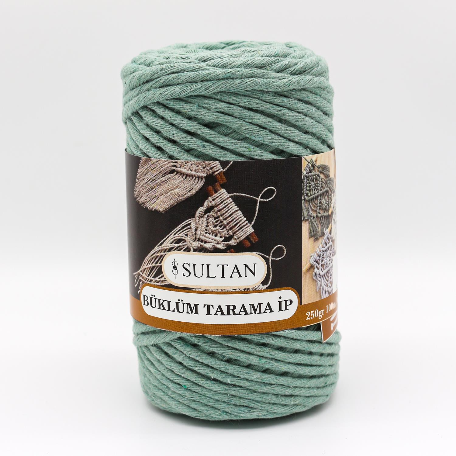 Tarama Makrome İp 250gr|3mm T27 - Mint 