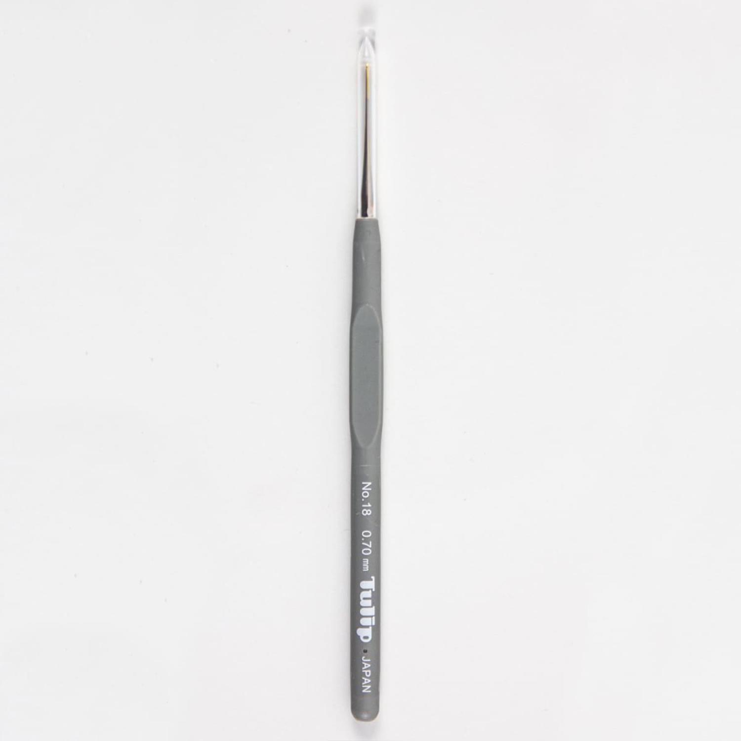 Tulip Silikon Saplı Metal Tığ  18 No - 0,70 mm