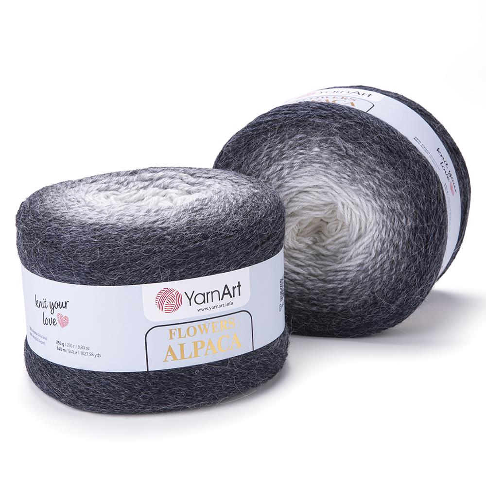 YarnArt Alpaca Flowers El Örgü İpliği 250gr 410 Çok Renkli  - 1 ADET