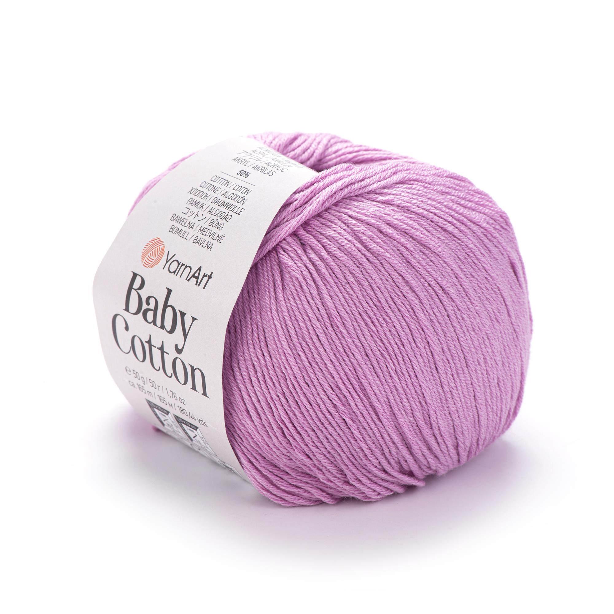 YarnArt Baby Cotton El Örgü İpliği 50gr 415 Gül Kurusu  - 1 ADET