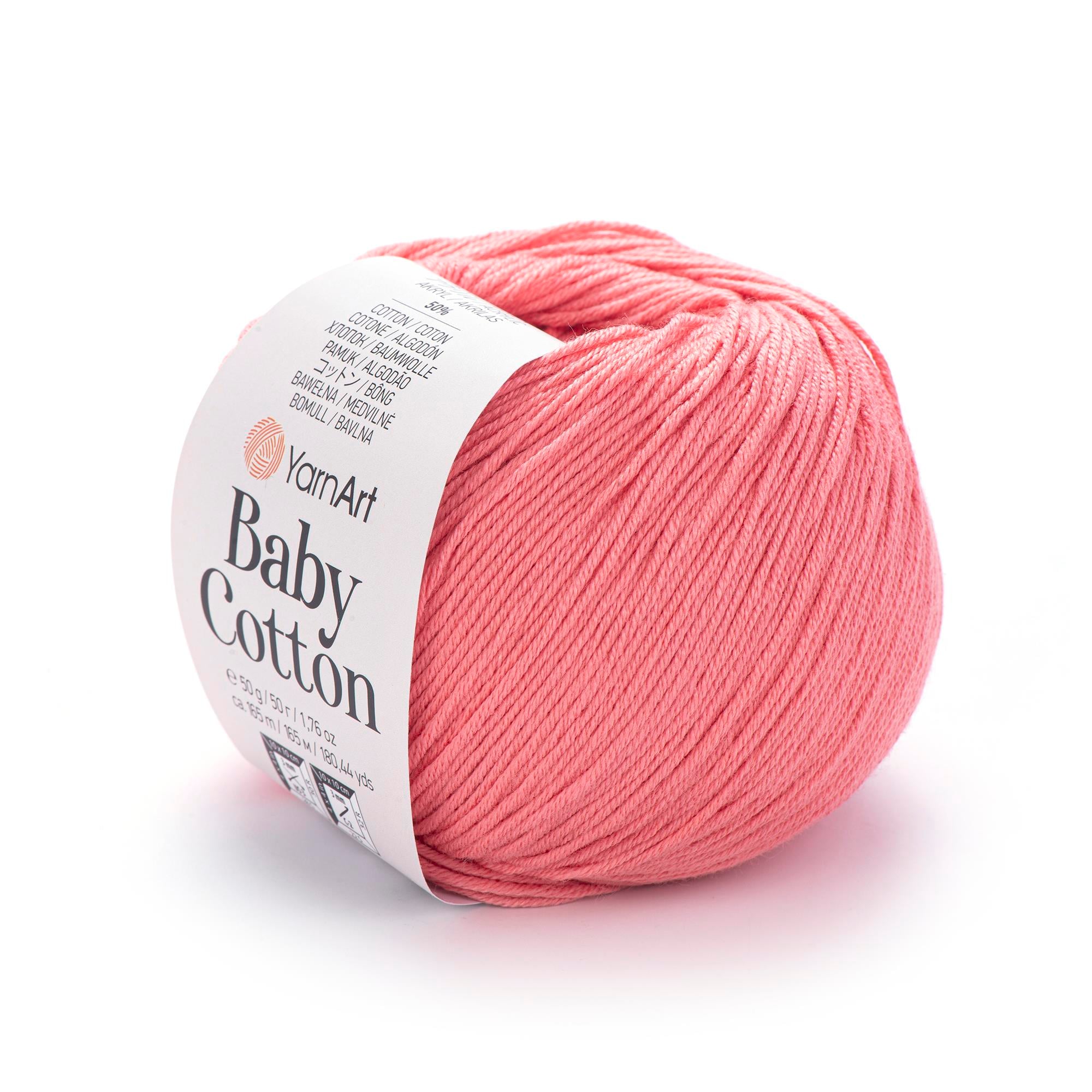 YarnArt Baby Cotton El Örgü İpliği 50gr 420 Somon  - 1 ADET