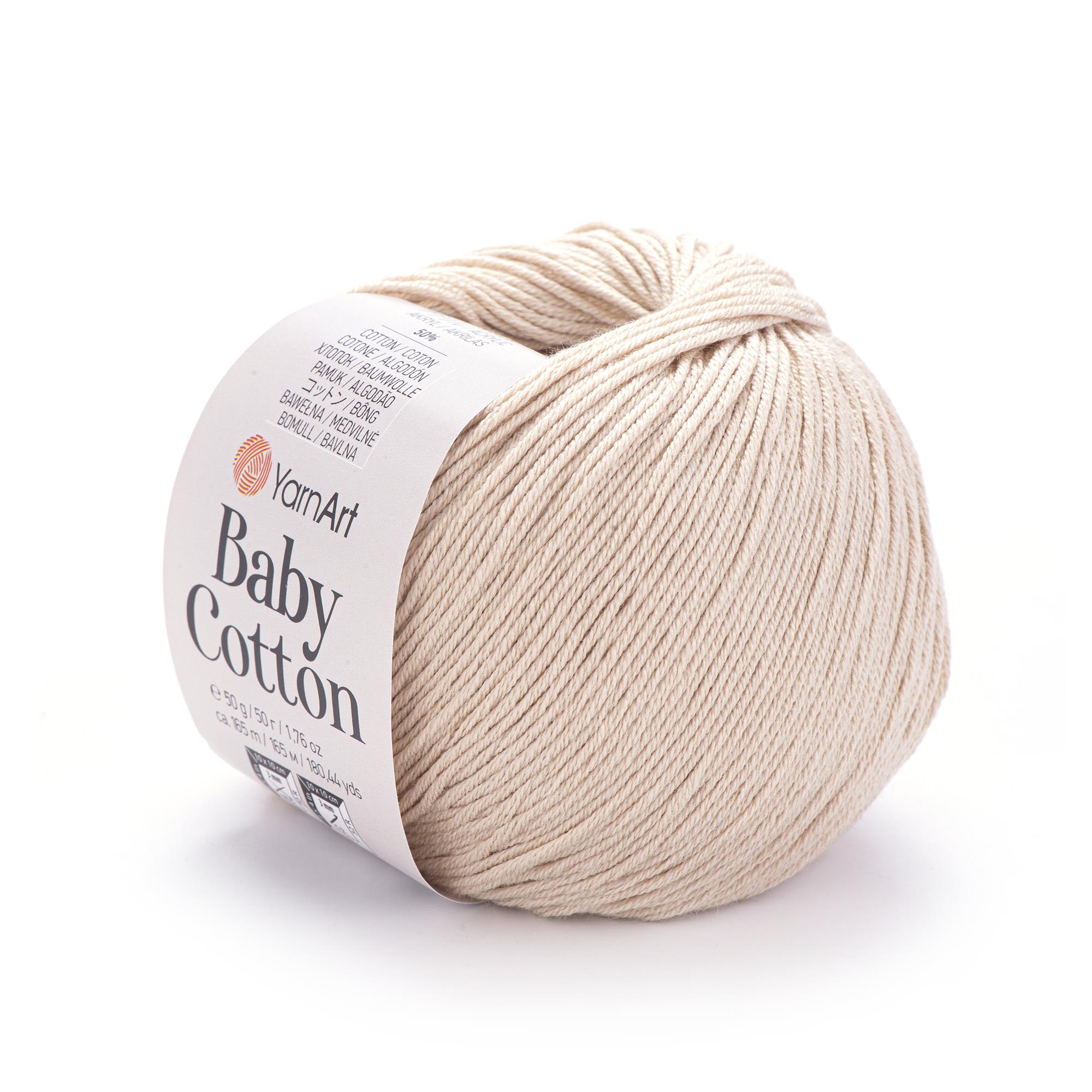 YarnArt Baby Cotton El Örgü İpliği 50gr 404 Sütlü Kahve  - 1 ADET