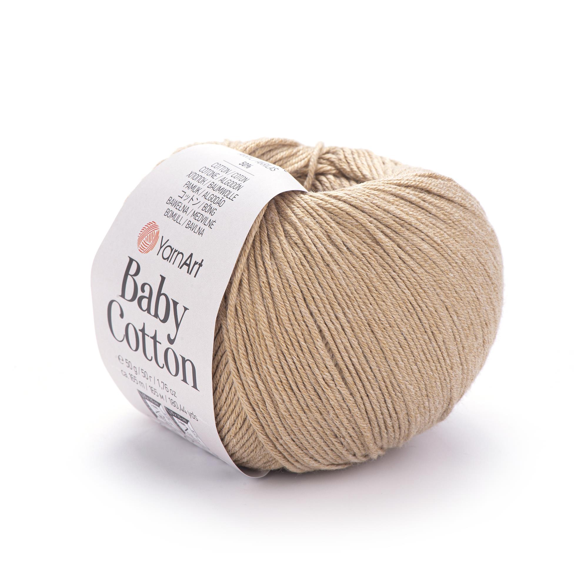 YarnArt Baby Cotton El Örgü İpliği 50gr 405 Sütlü Kahve  - 1 ADET