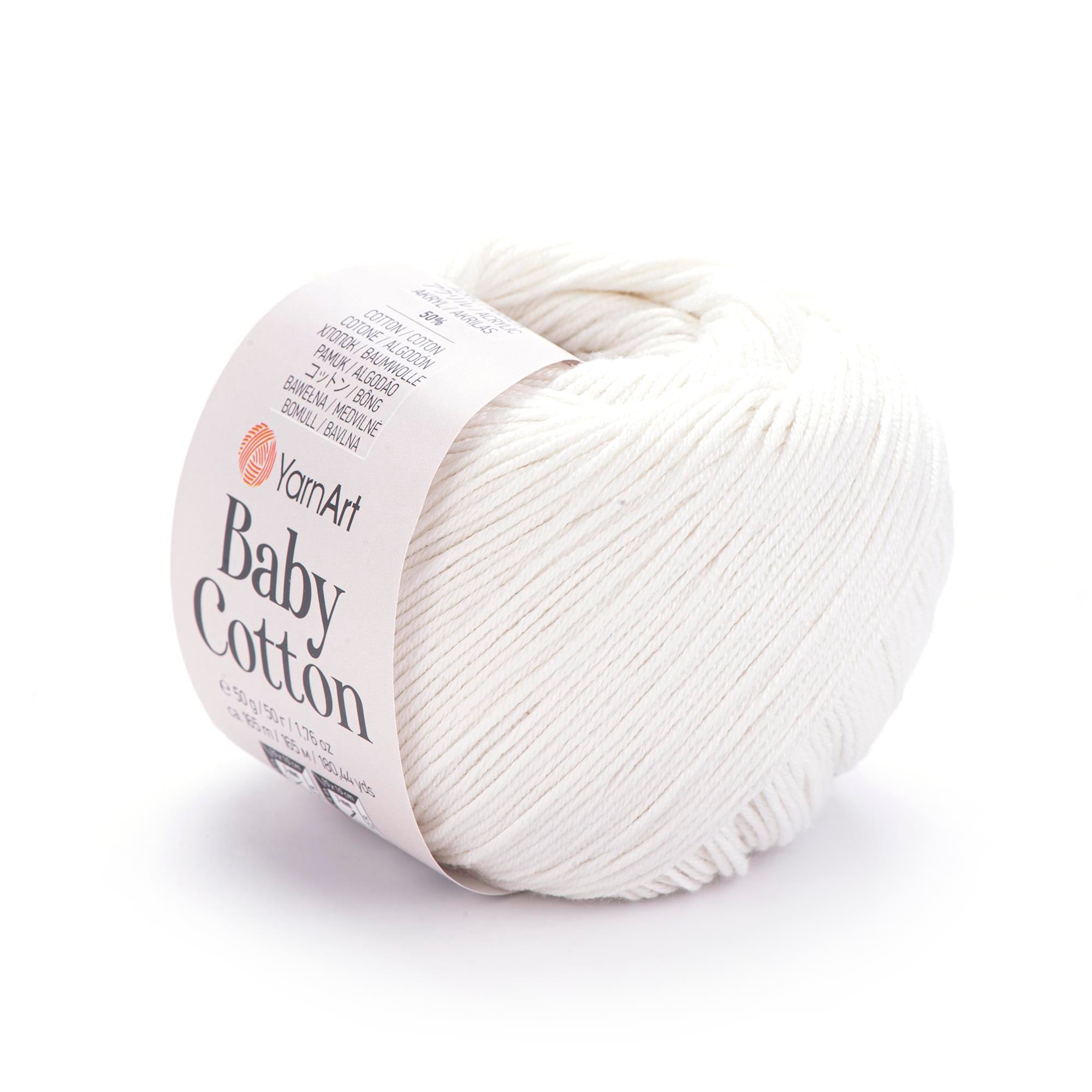 YarnArt Baby Cotton El Örgü İpliği 50gr 401 Ekru  - 1 ADET