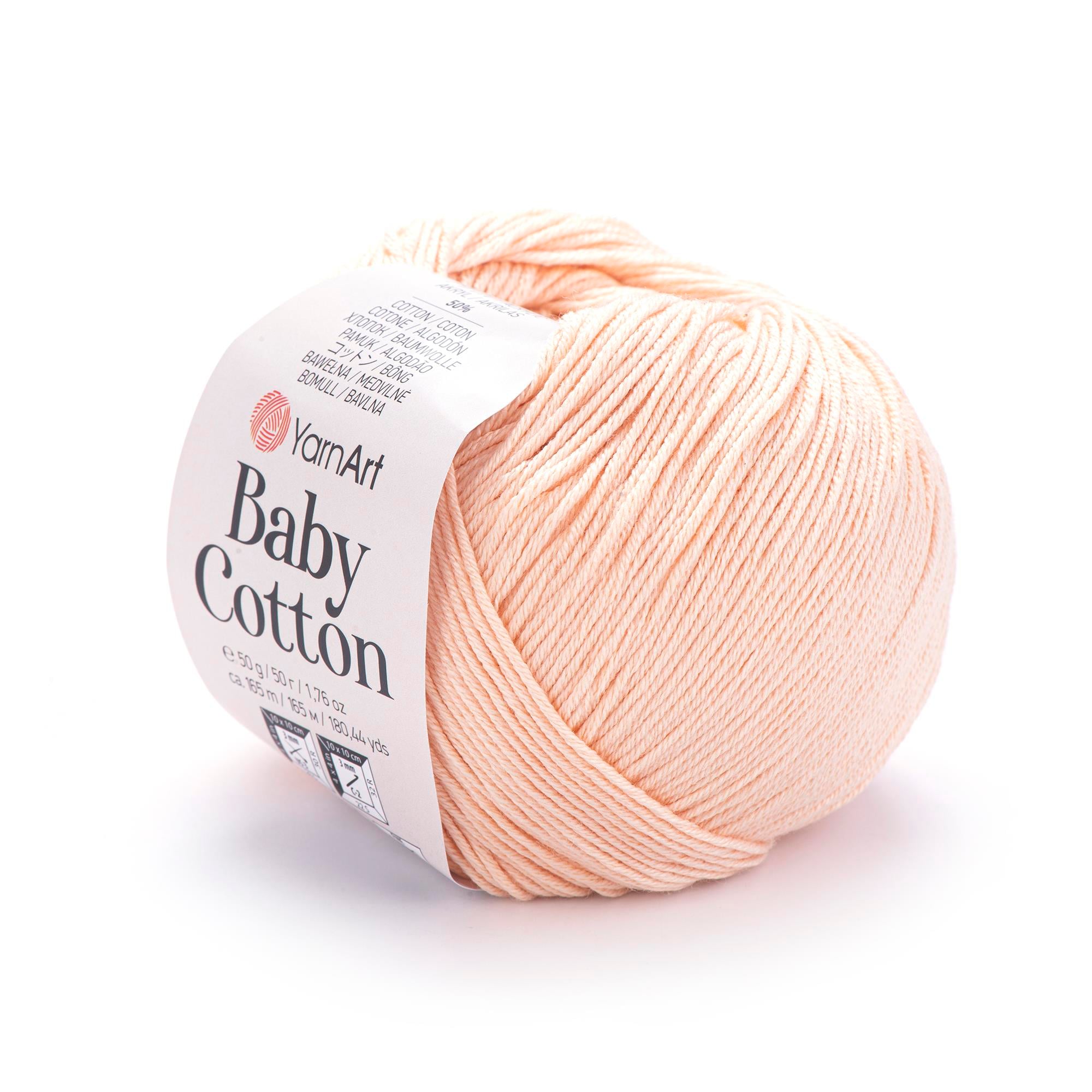 YarnArt Baby Cotton El Örgü İpliği 50gr 411 Yavruağzı  - 1 ADET