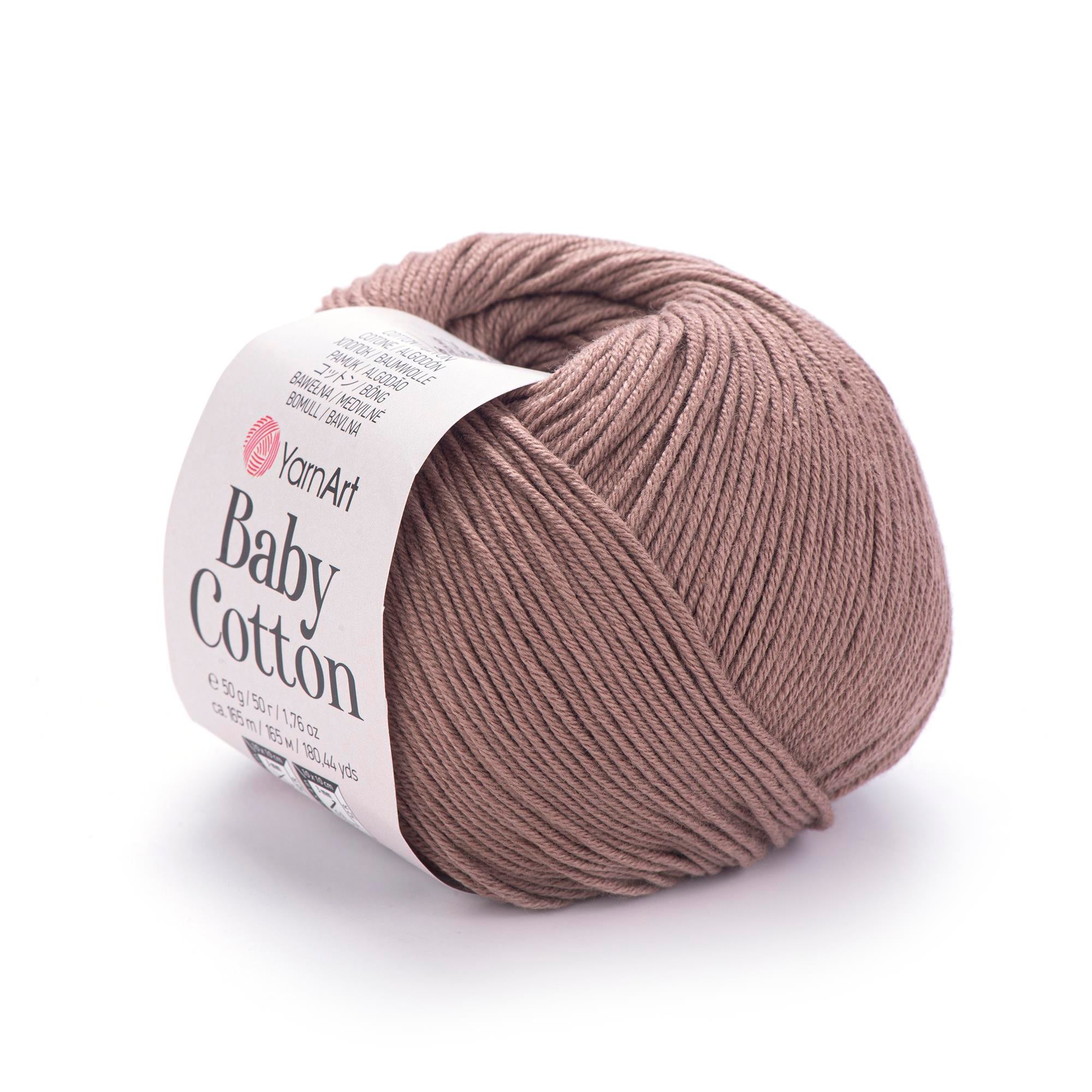 YarnArt Baby Cotton El Örgü İpliği 50gr 407 Vizon  - 1 ADET