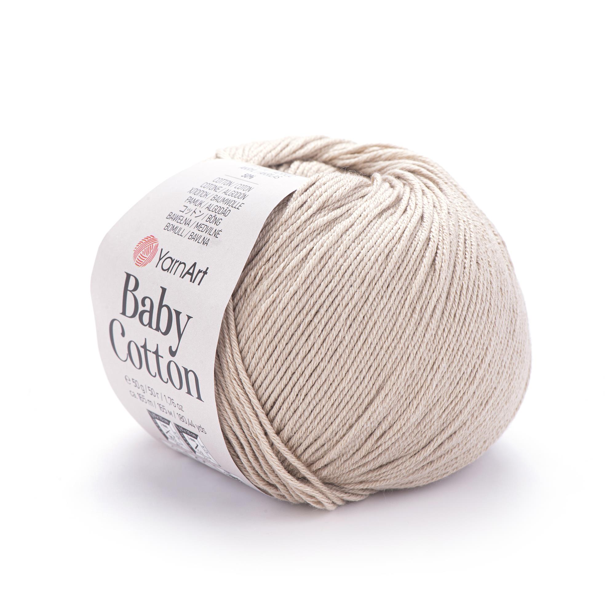 YarnArt Baby Cotton El Örgü İpliği 50gr 403 Sütlü Kahve  - 1 ADET