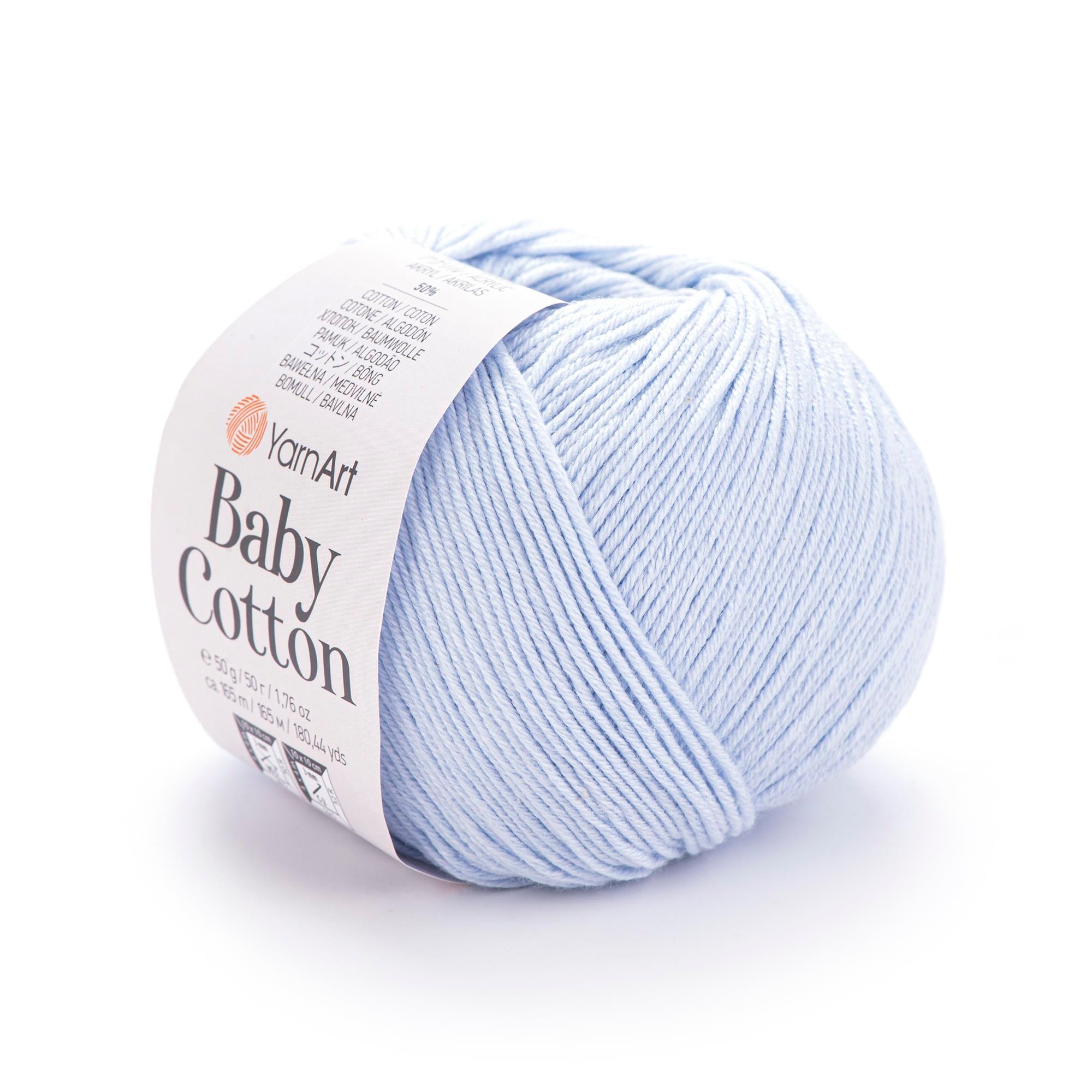 YarnArt Baby Cotton El Örgü İpliği 50gr 450 Mavi  - 1 ADET