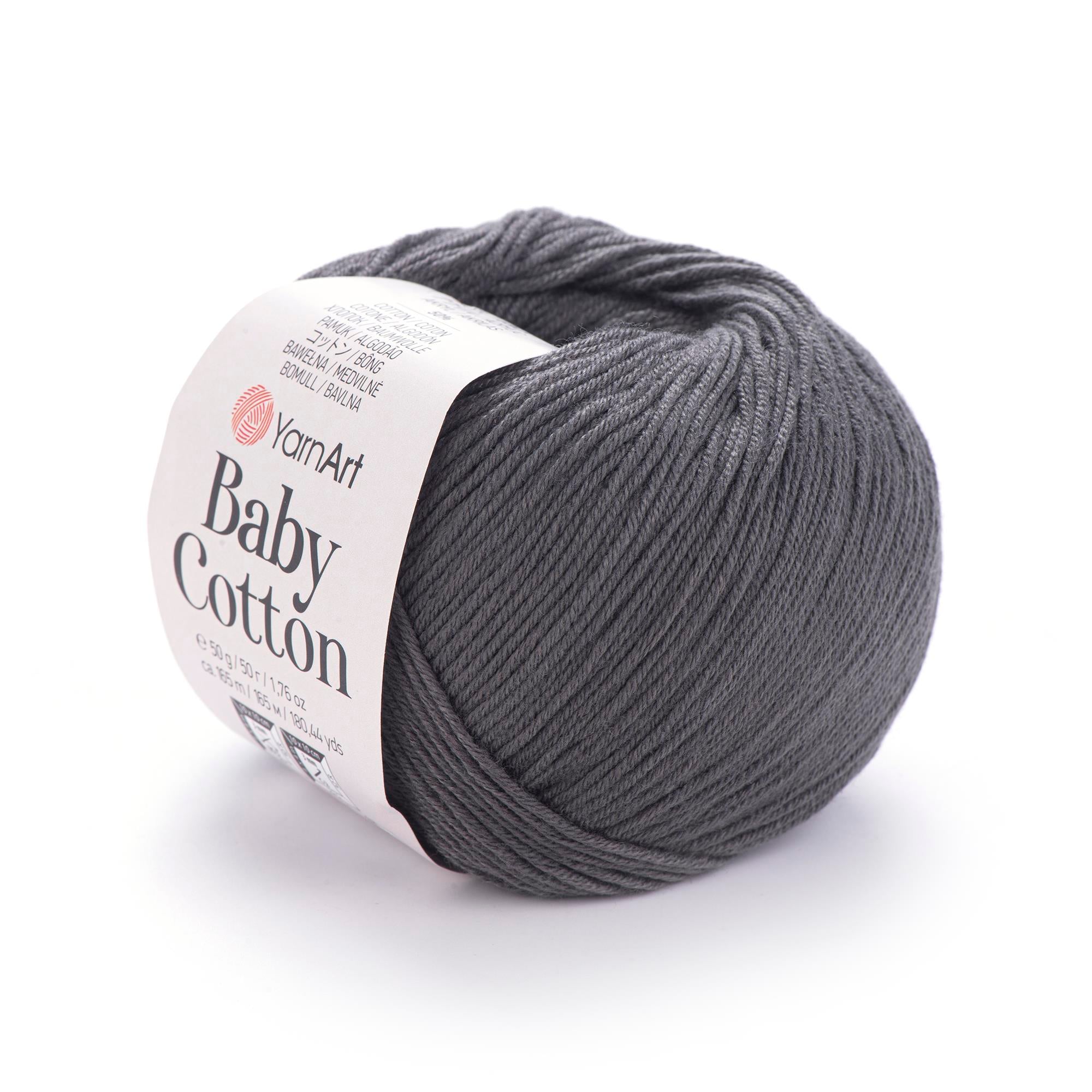 YarnArt Baby Cotton El Örgü İpliği 50gr 454 Füme  - 1 ADET