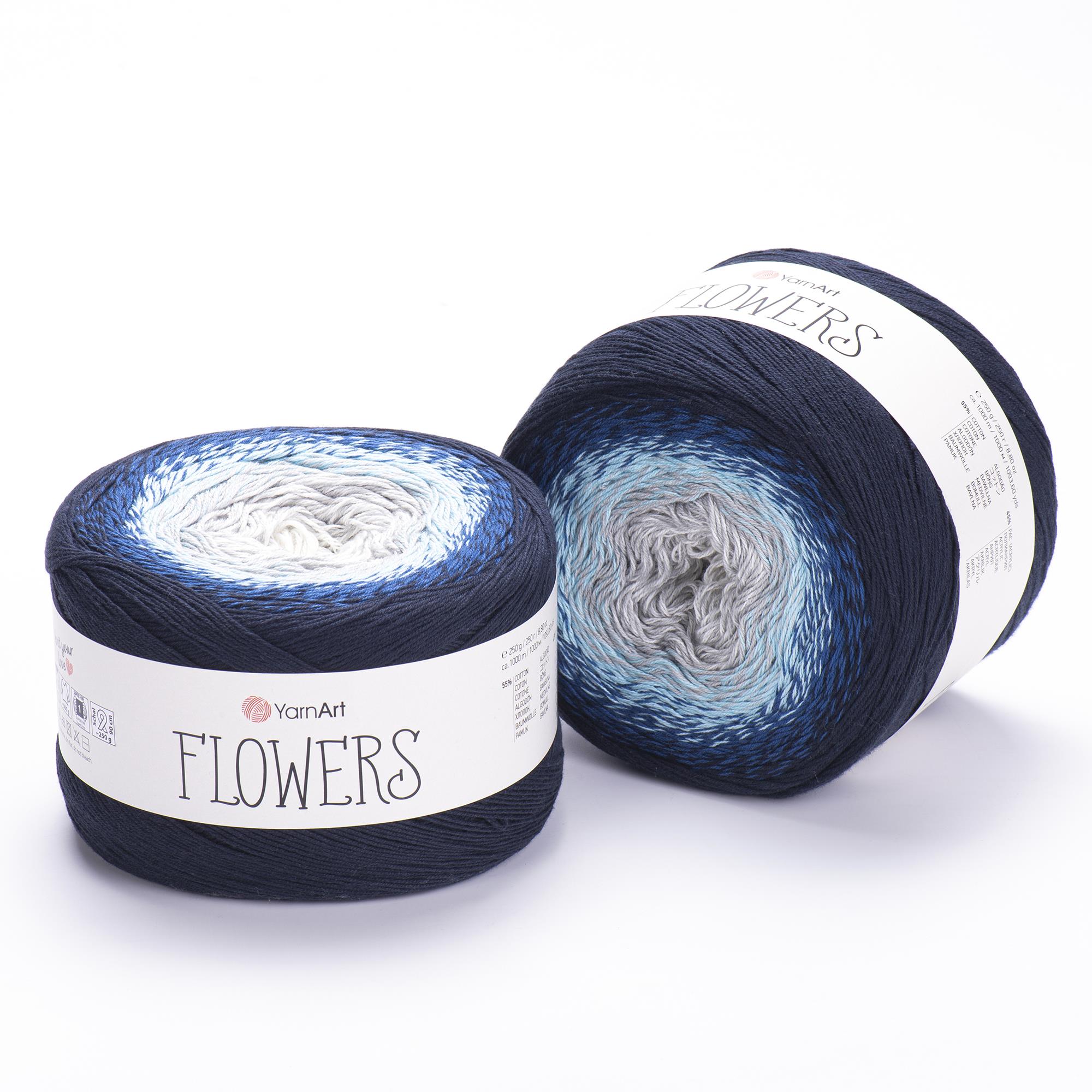 YarnArt Flowers El Örgü İpliği 250gr 261 Çok Renkli  - 1 ADET