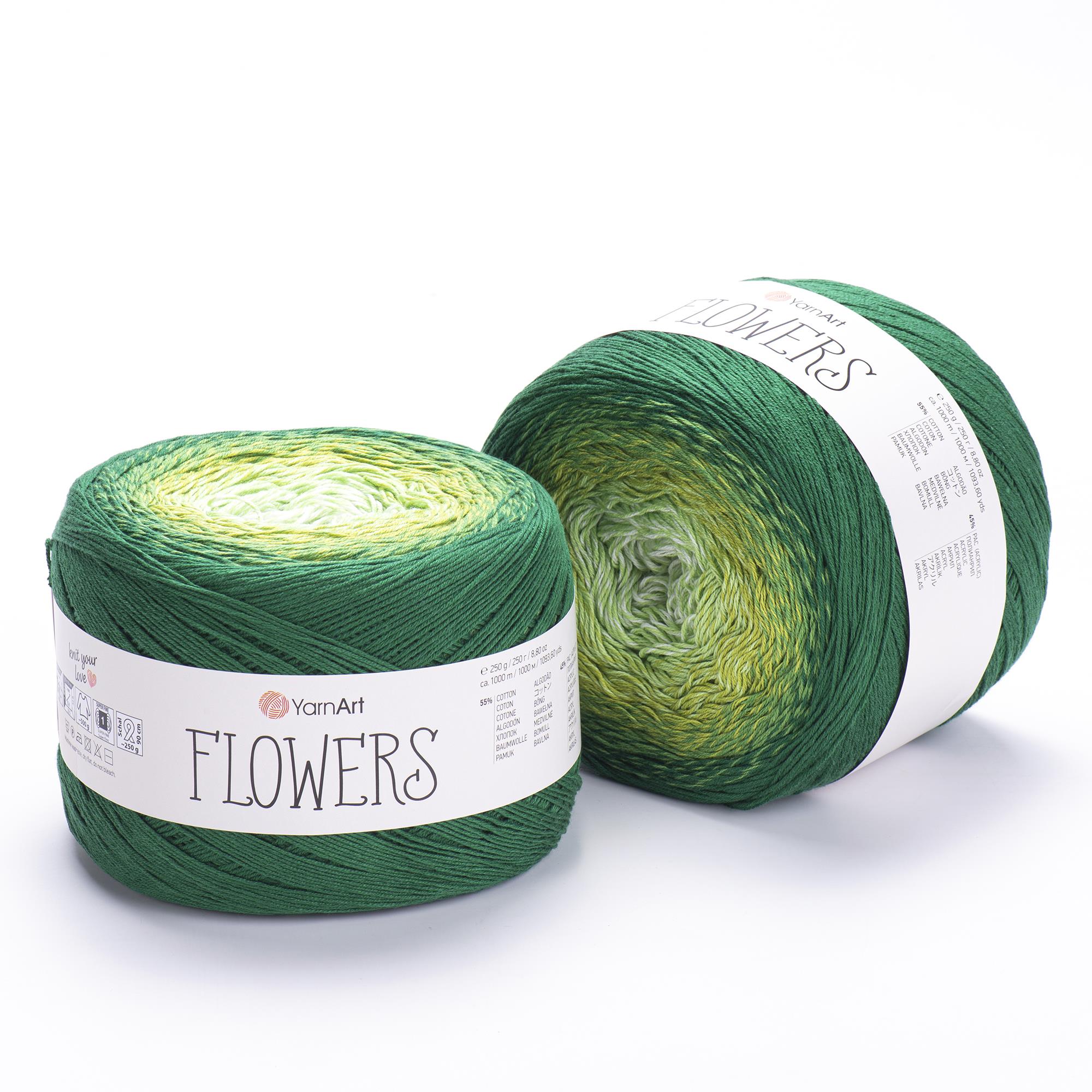 YarnArt Flowers El Örgü İpliği 250gr 283 Çok Renkli  - 1 ADET