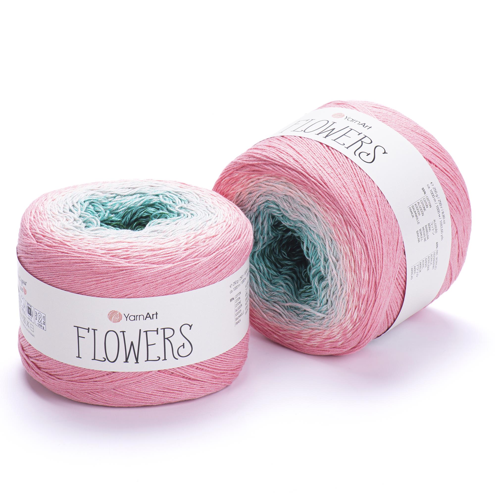 YarnArt Flowers El Örgü İpliği 250gr 292 Çok Renkli  - 1 ADET