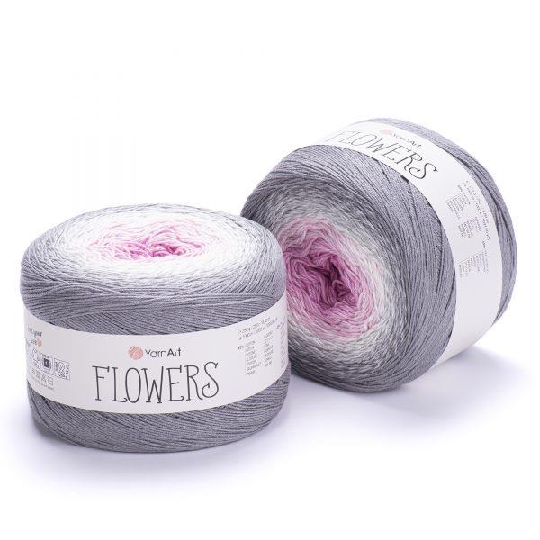 YarnArt Flowers El Örgü İpliği 250gr 293 Çok Renkli  - 1 ADET