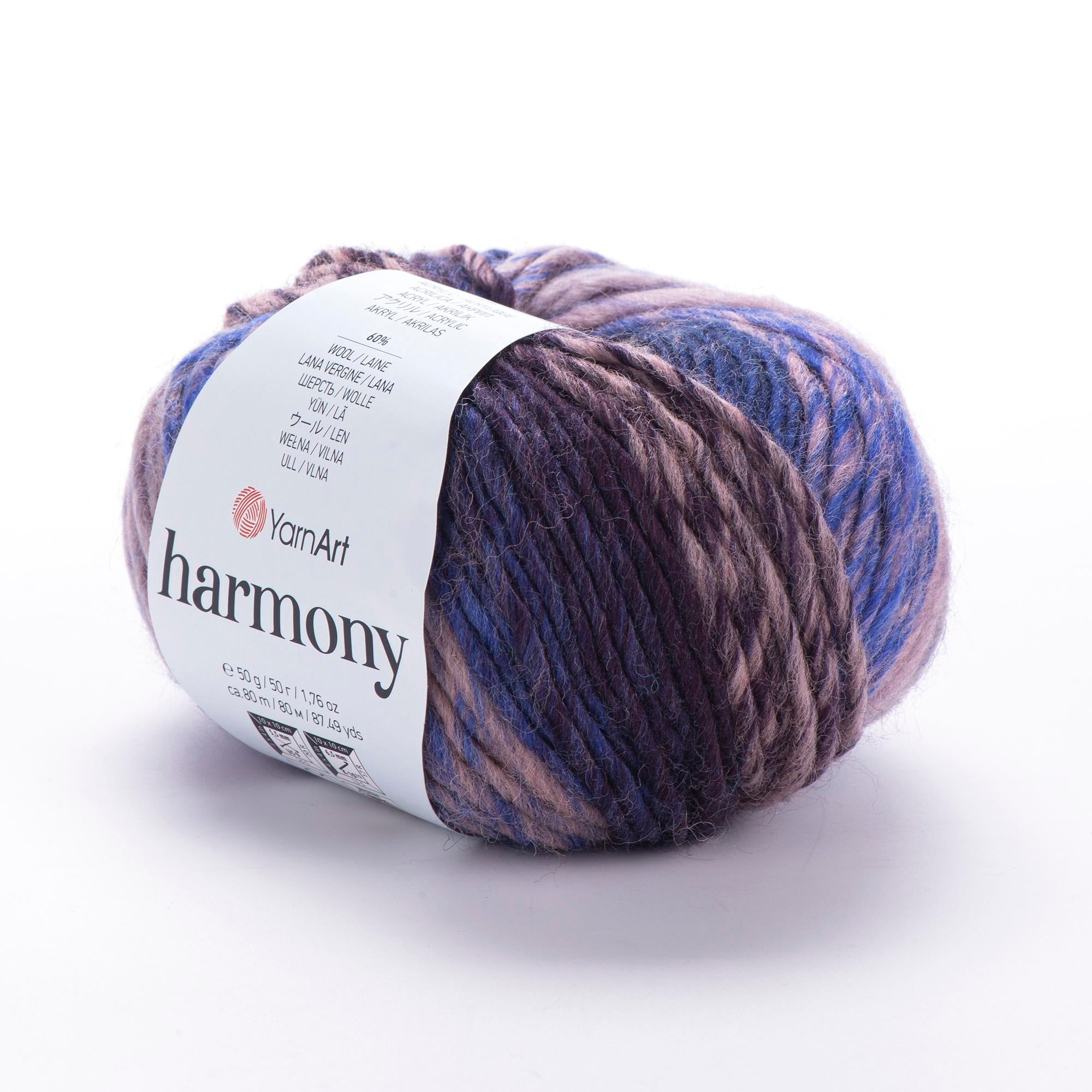 YarnArt Harmony El Örgü İpliği 50gr A10 Çok Renkli - 1 ADET