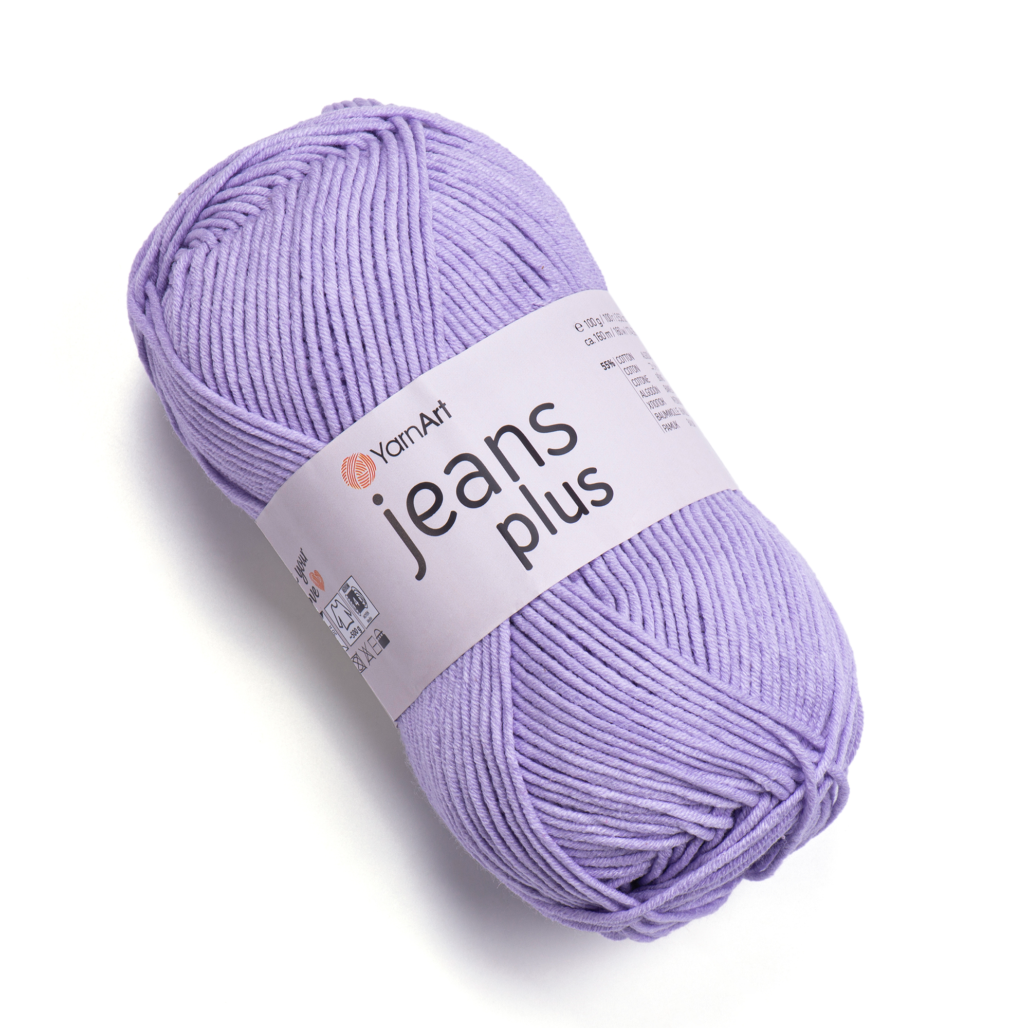 YarnArt Jeans Plus El Örgü İpliği 100gr 89 Lila  - 1 ADET