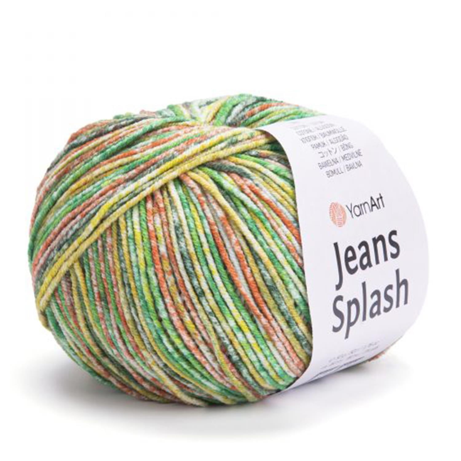 YarnArt Jeans Splash 940 Çok Renkli 