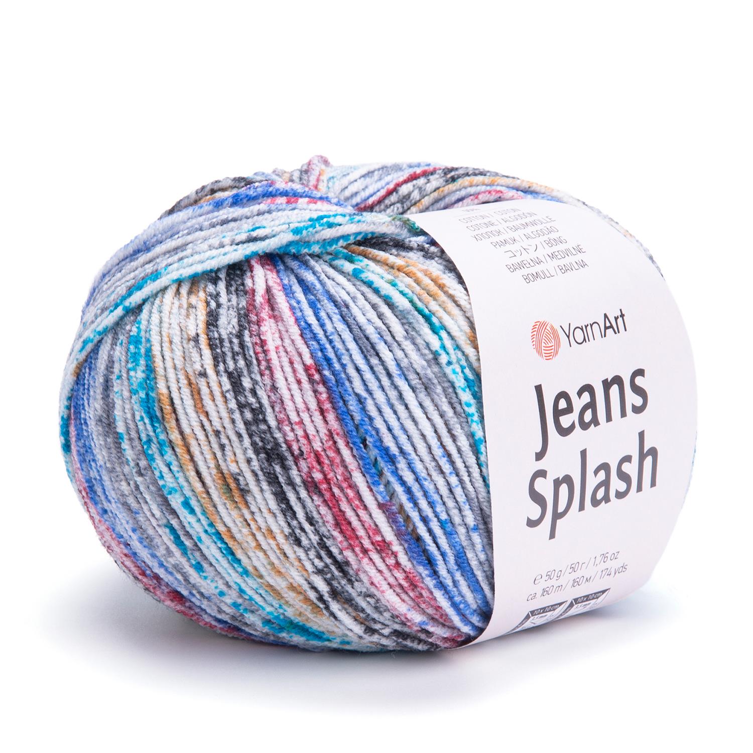 YarnArt Jeans Splash 942 Çok Renkli 