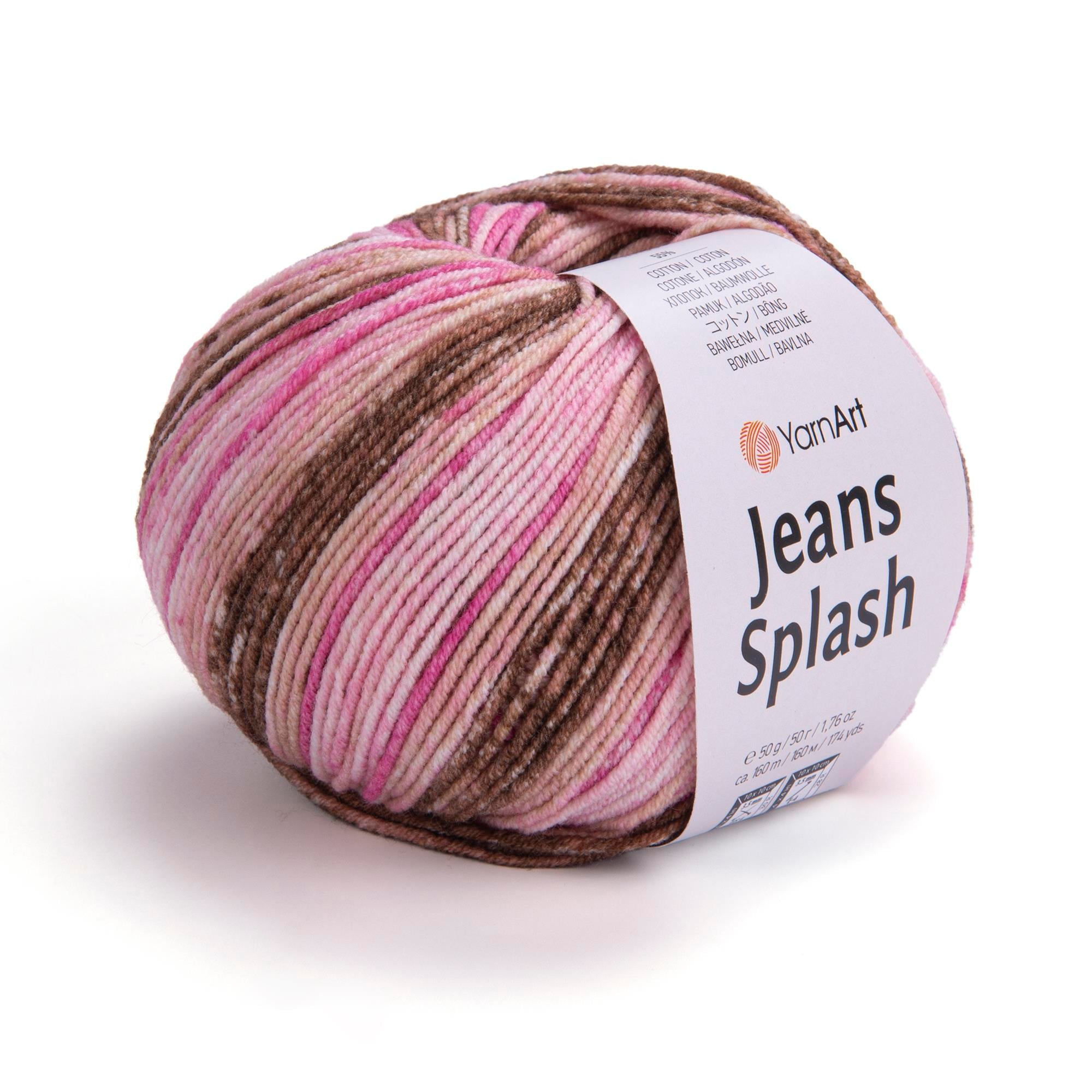 YarnArt Jeans Splash El Örgü İpliği 954 Çok Renkli  - 1 ADET