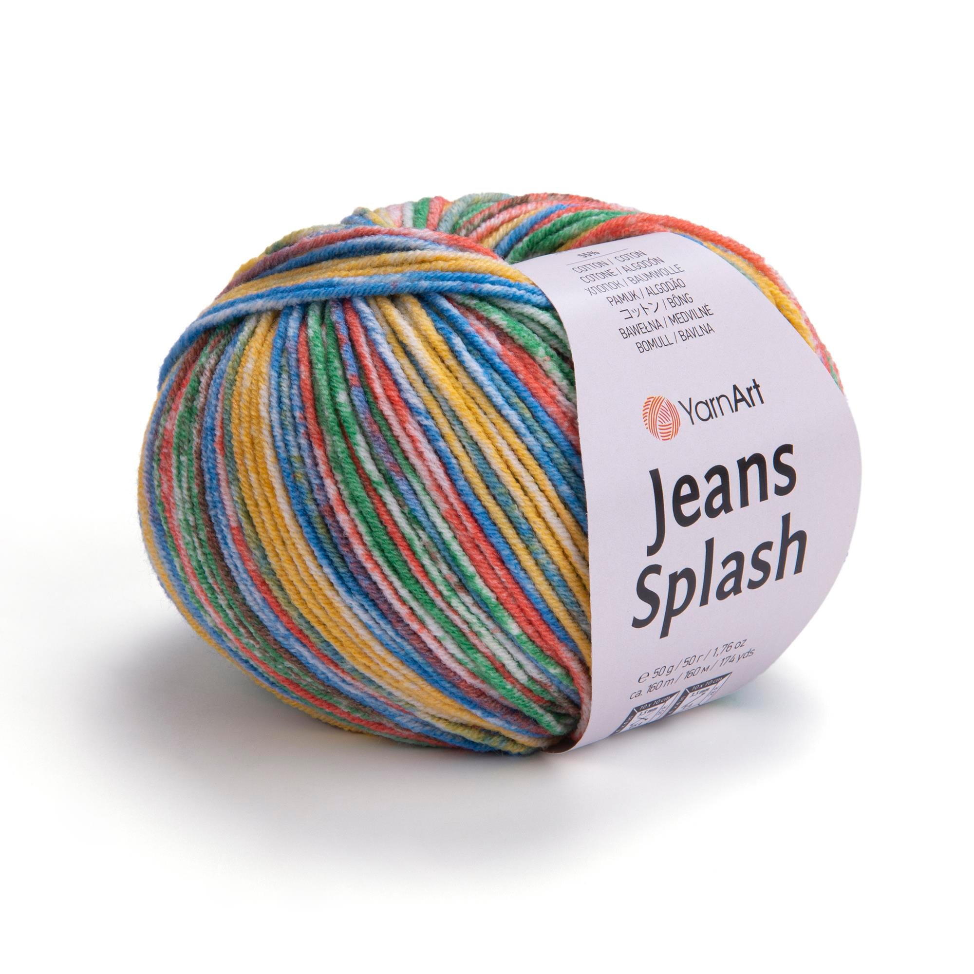 YarnArt Jeans Splash El Örgü İpliği 952 Çok Renkli  - 1 ADET