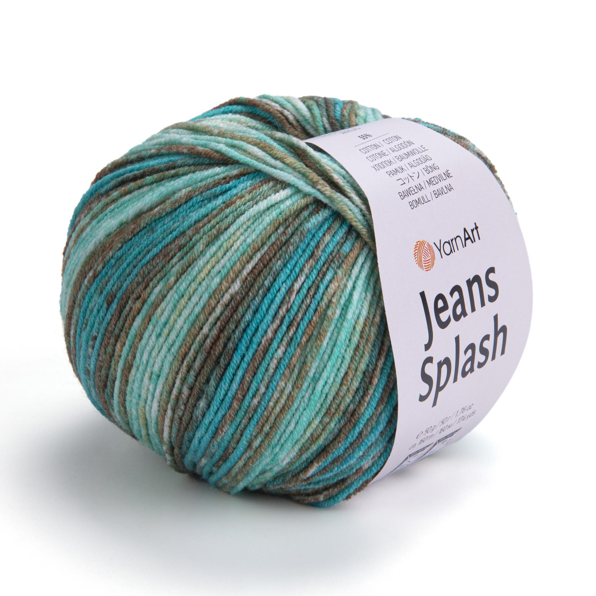 YarnArt Jeans Splash El Örgü İpliği 961 Çok Renkli  - 1 ADET