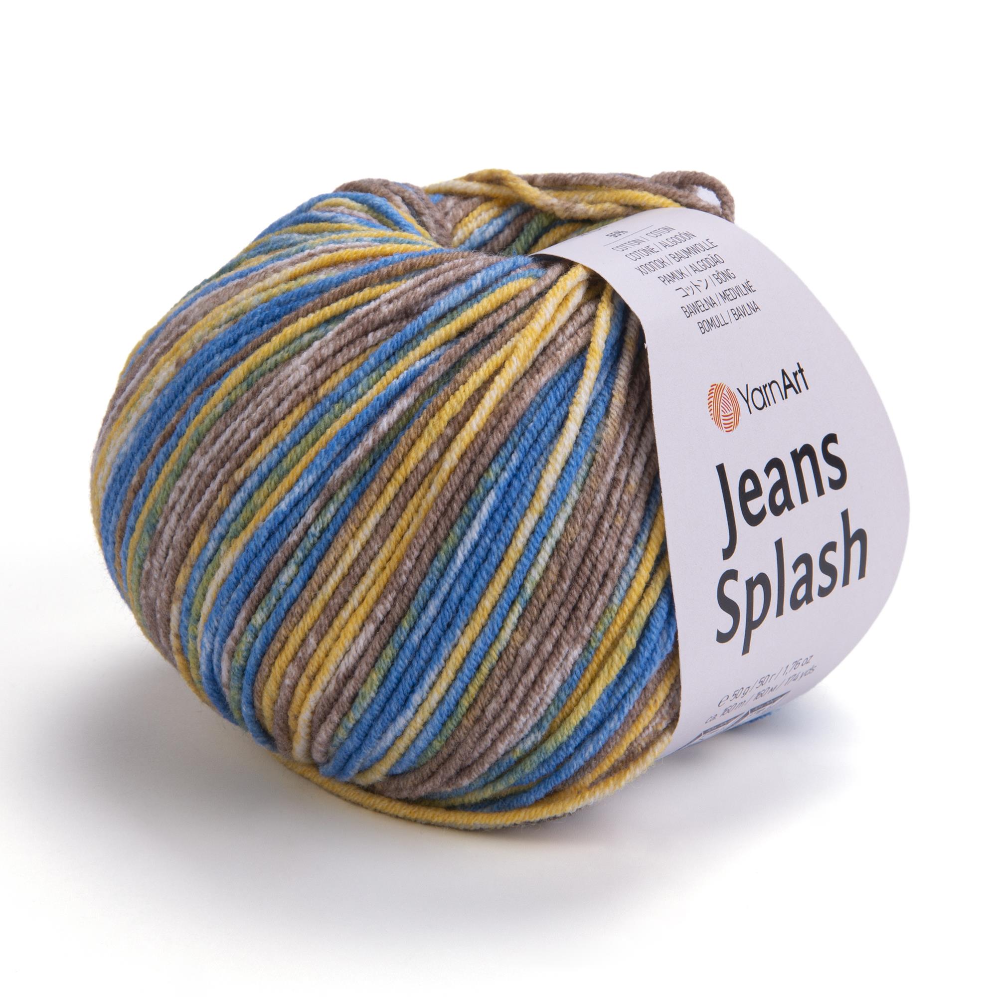 YarnArt Jeans Splash El Örgü İpliği 960 Çok Renkli  - 1 ADET