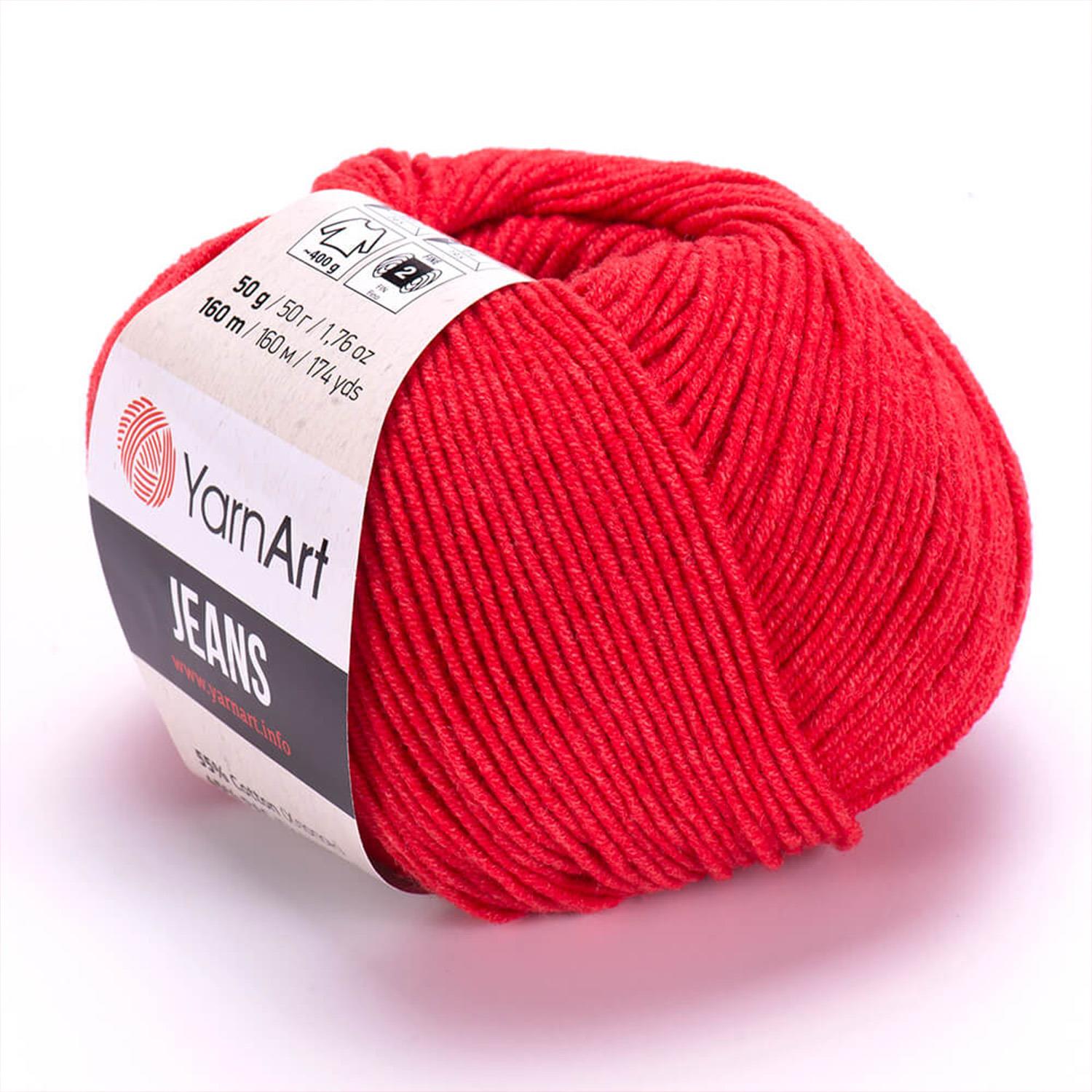 YarnArt Jeans/26 Açık Kırmızı/