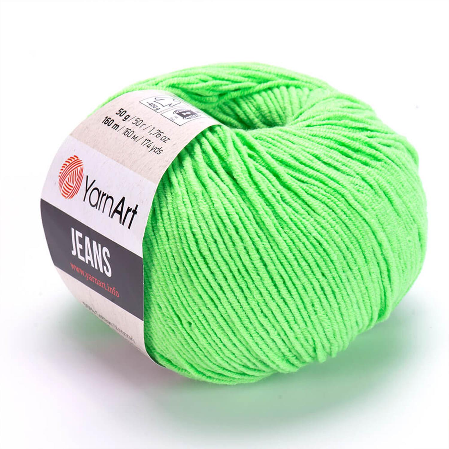 YarnArt Jeans/60 Neon Yeşil/