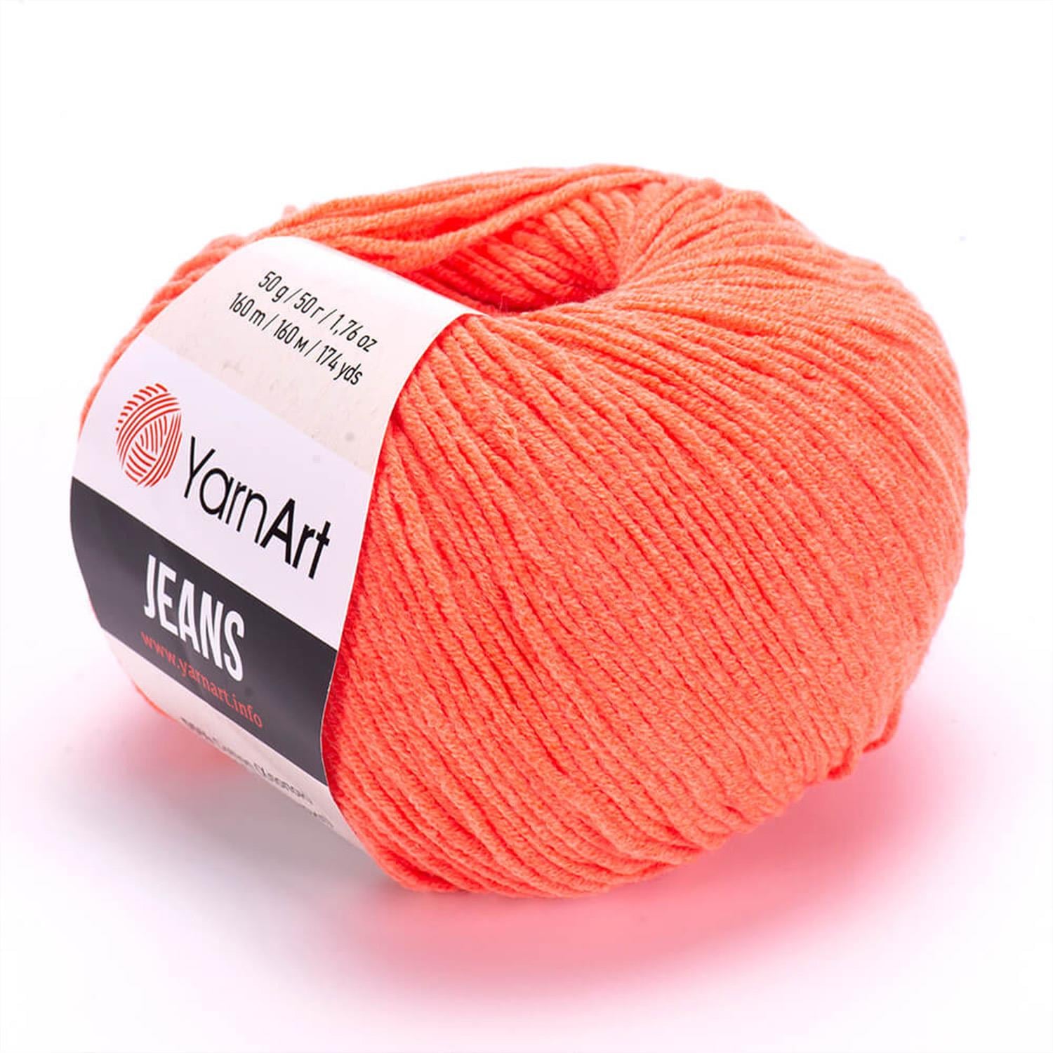 YarnArt Jeans/61 Neon Turuncu/