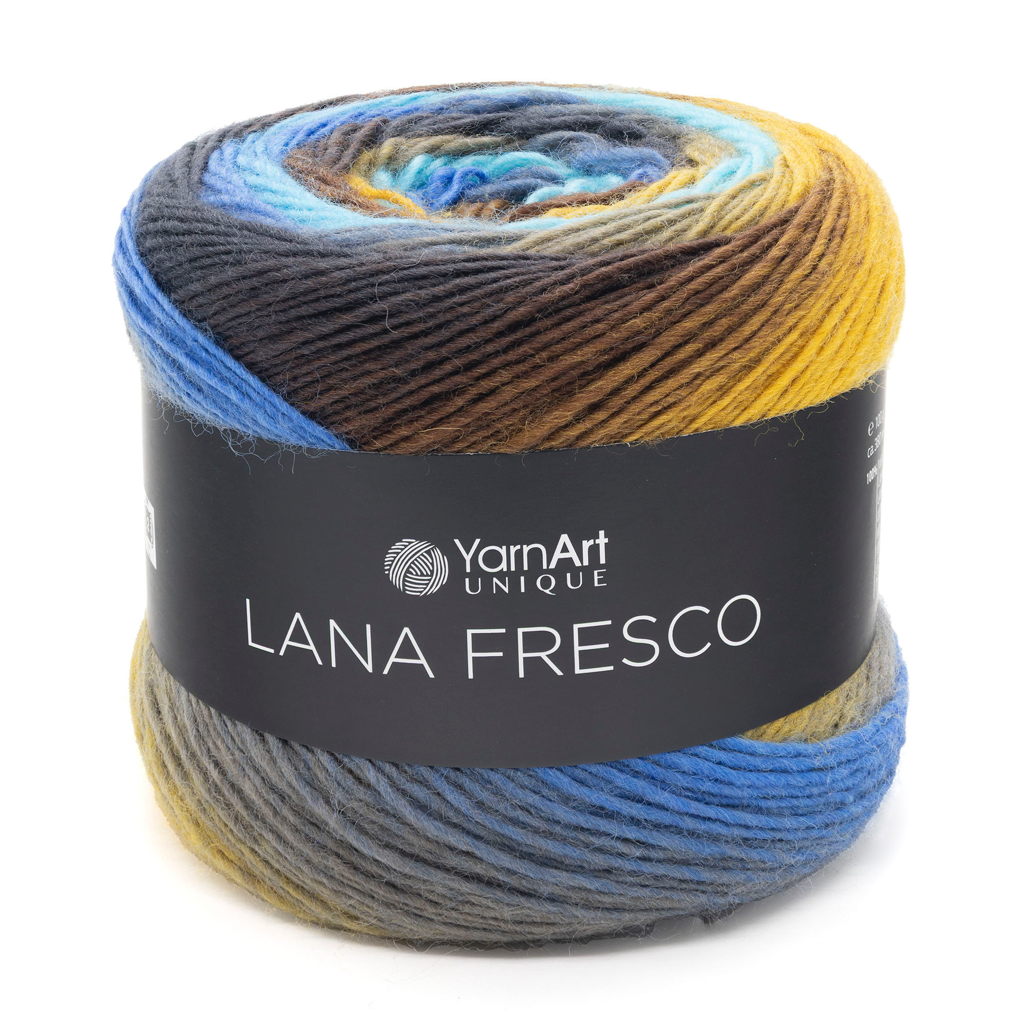 YarnArt Lana Fresco %100 Yün 8102 Çok Renkli - 1 ADET