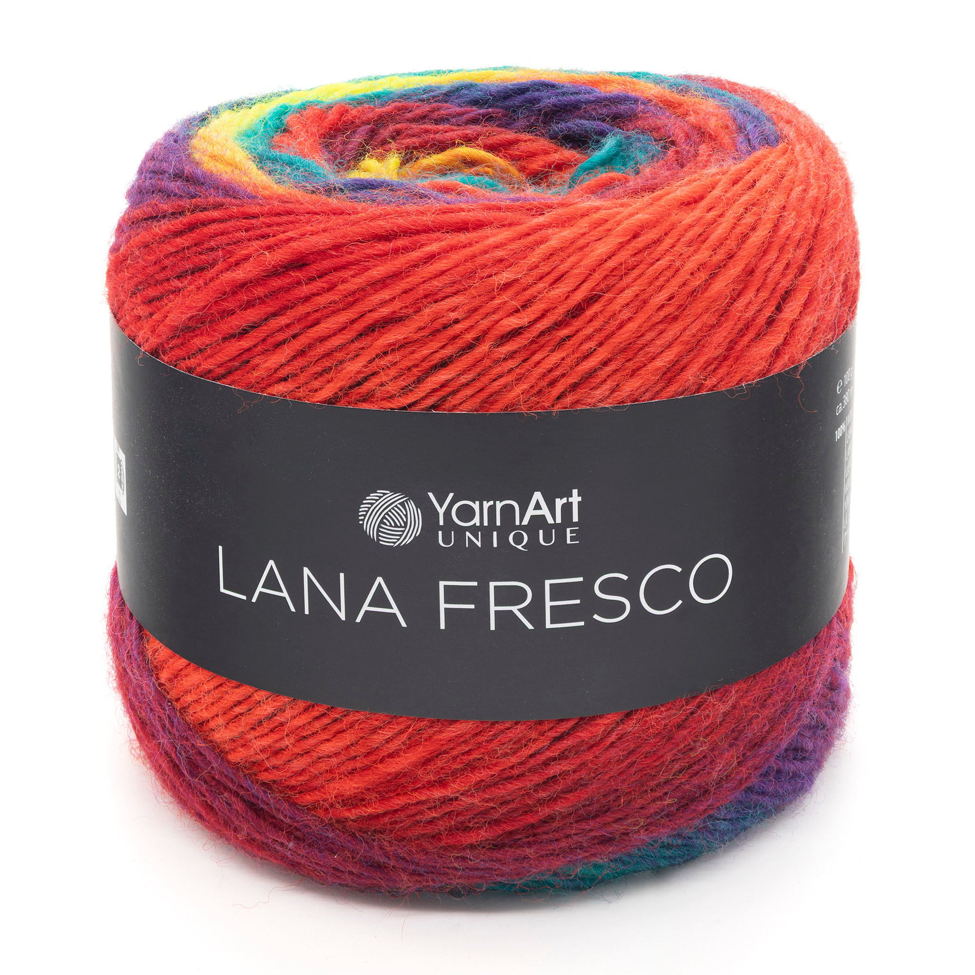 YarnArt Lana Fresco %100 Yün 8109 Çok Renkli - 1 ADET