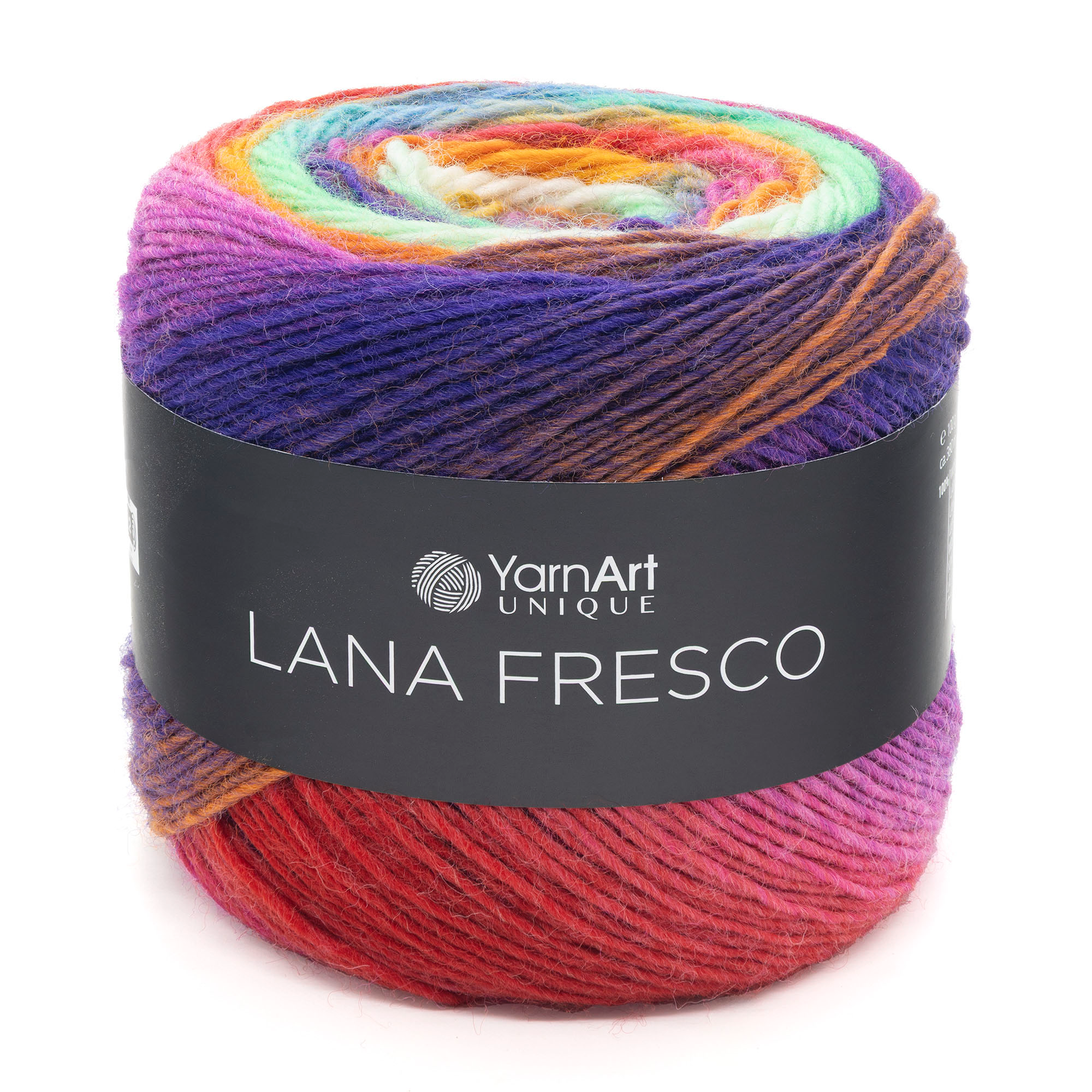 YarnArt Lana Fresco %100 Yün 8115 Çok Renkli - 1 ADET