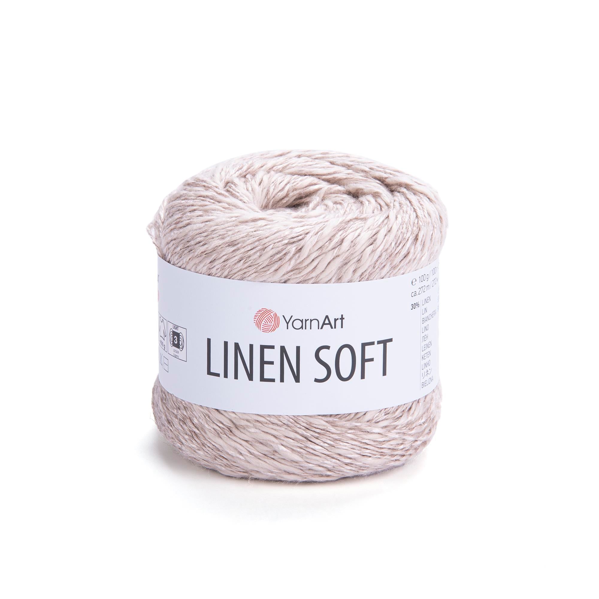 YarnArt Linen Soft El Örgü İpliği 7304 Taş Beji - 1 ADET