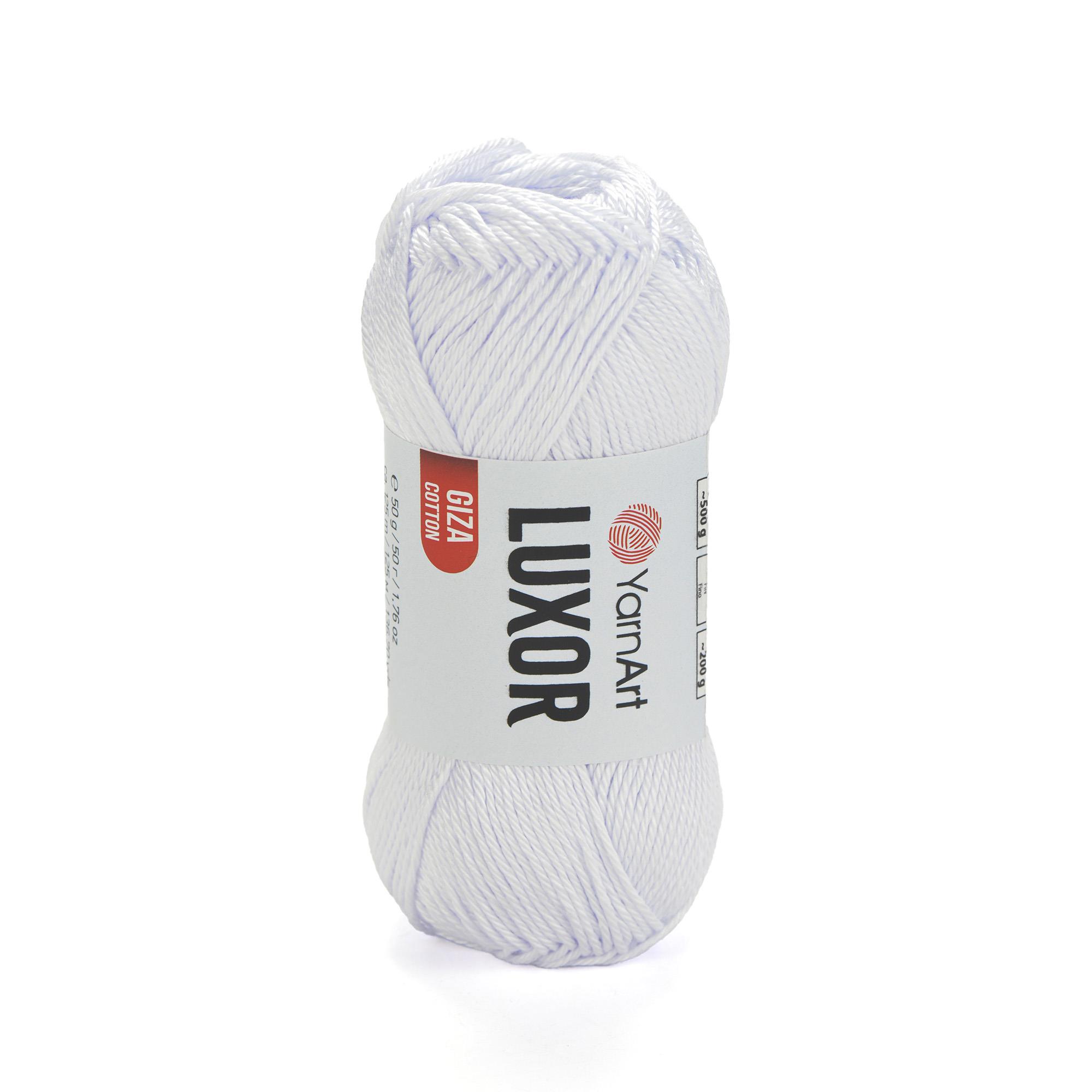 YarnArt Luxor El Örgü İpliği 50gr 1200 Beyaz  - 1 ADET