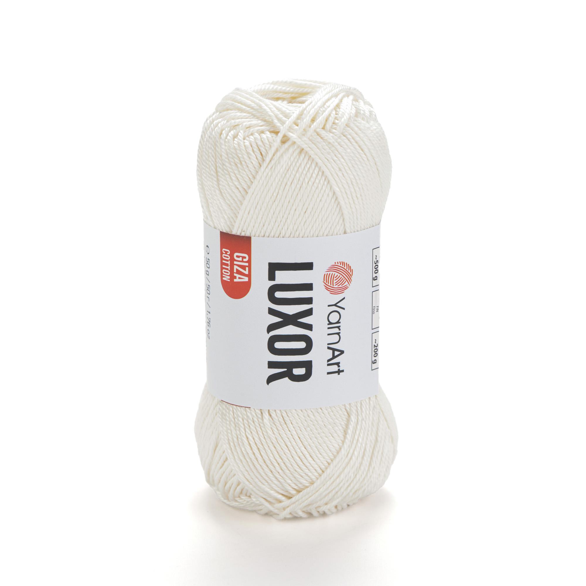 YarnArt Luxor El Örgü İpliği 50gr 1201 Krem - 1 ADET