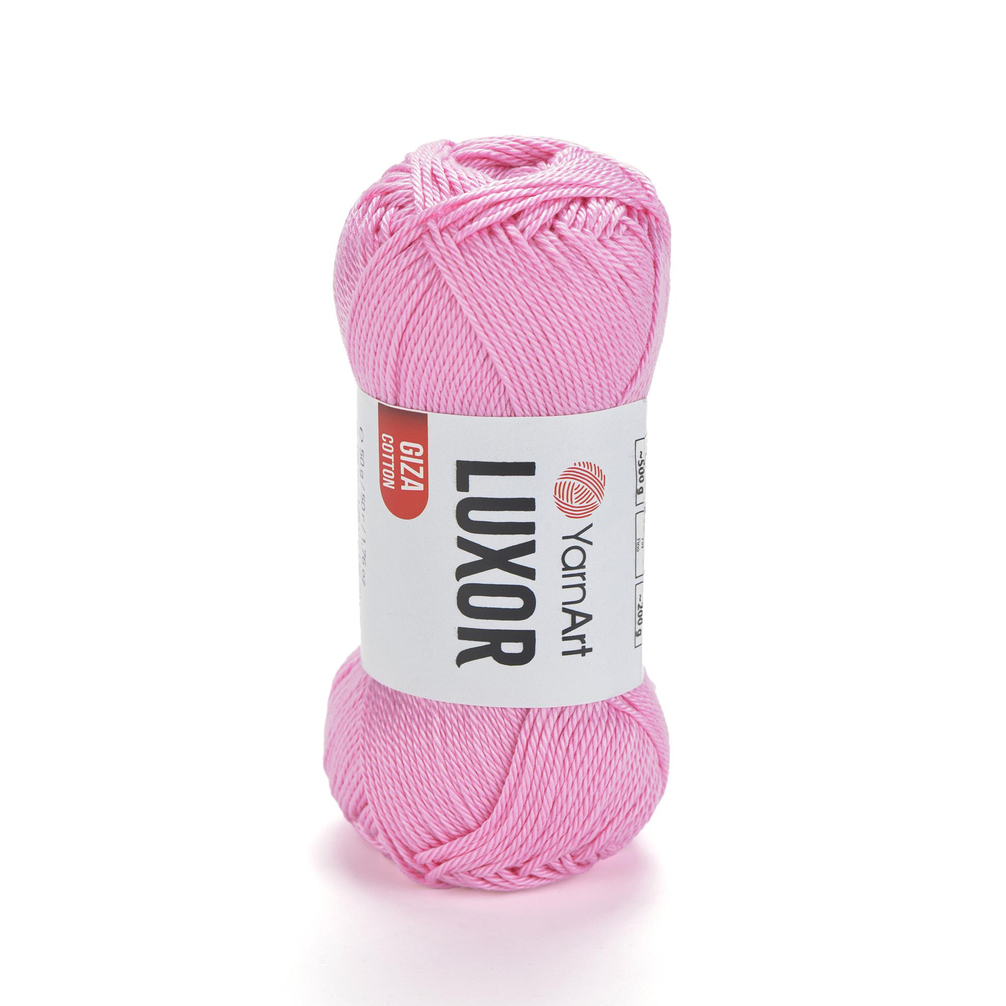 YarnArt Luxor El Örgü İpliği 50gr 1207 Şeker Pembe - 1 ADET