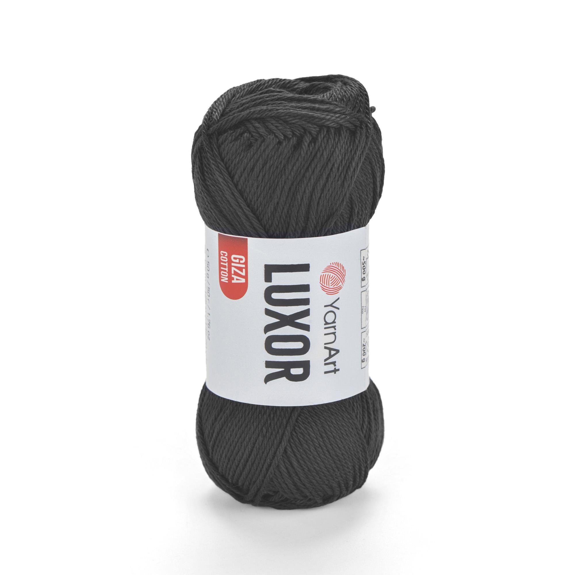 YarnArt Luxor El Örgü İpliği 50gr 1215 Siyah  - 1 ADET