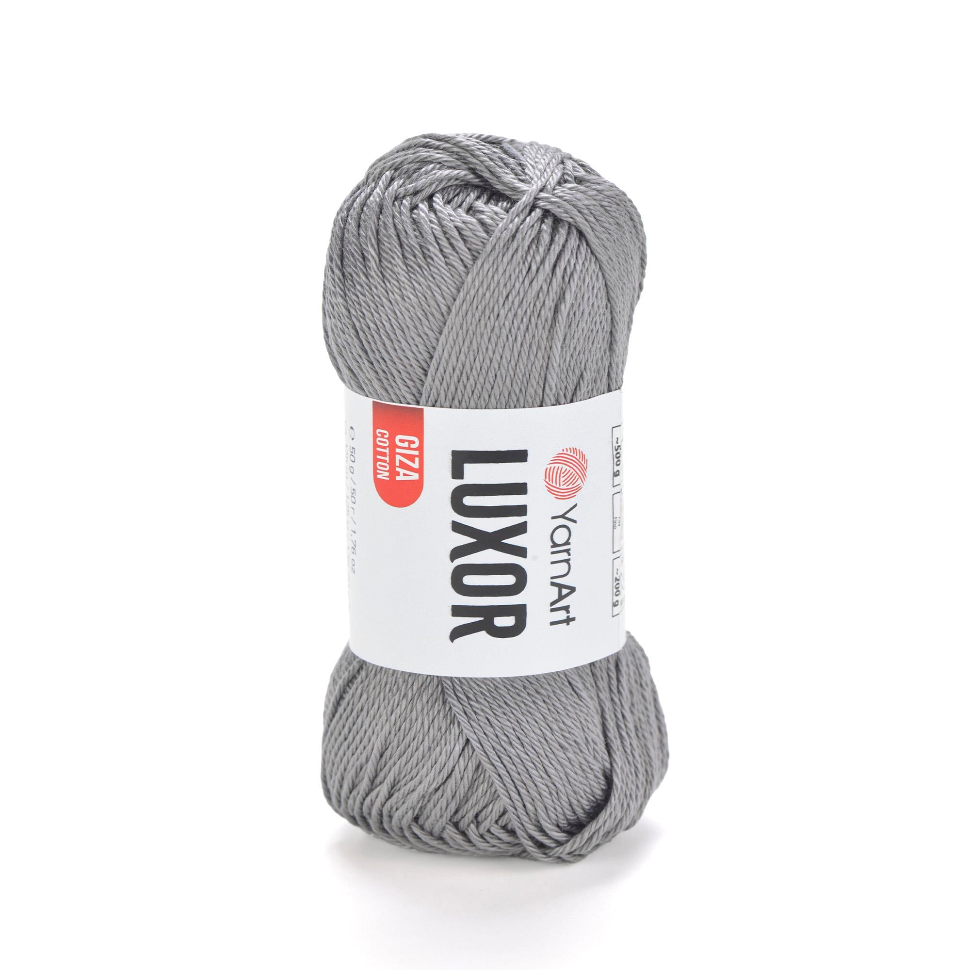 YarnArt Luxor El Örgü İpliği 50gr 1216 Gri  - 1 ADET