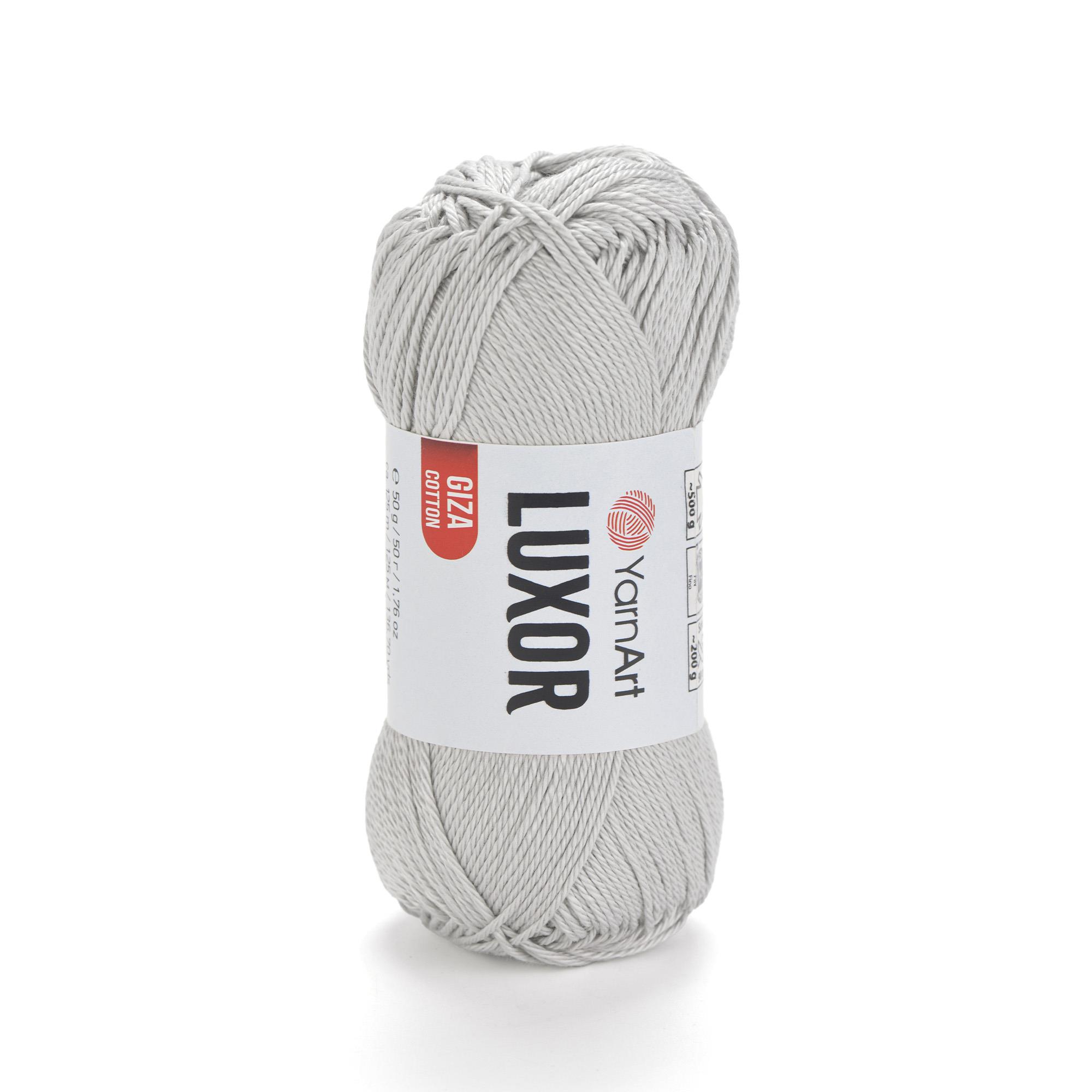 YarnArt Luxor El Örgü İpliği 50gr 1218 Açık Gri - 1 ADET