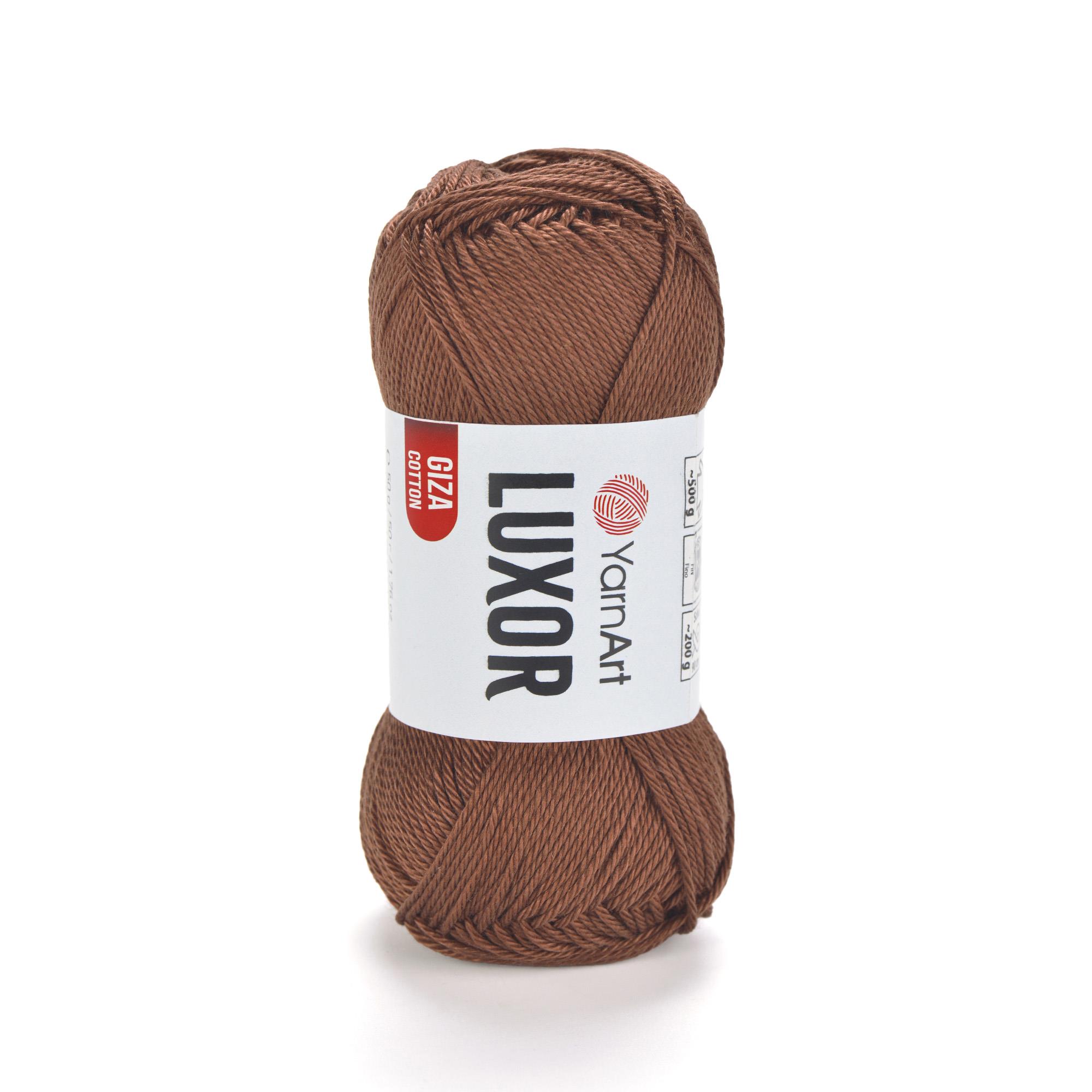 YarnArt Luxor El Örgü İpliği 50gr 1226 Kahverengi  - 1 ADET