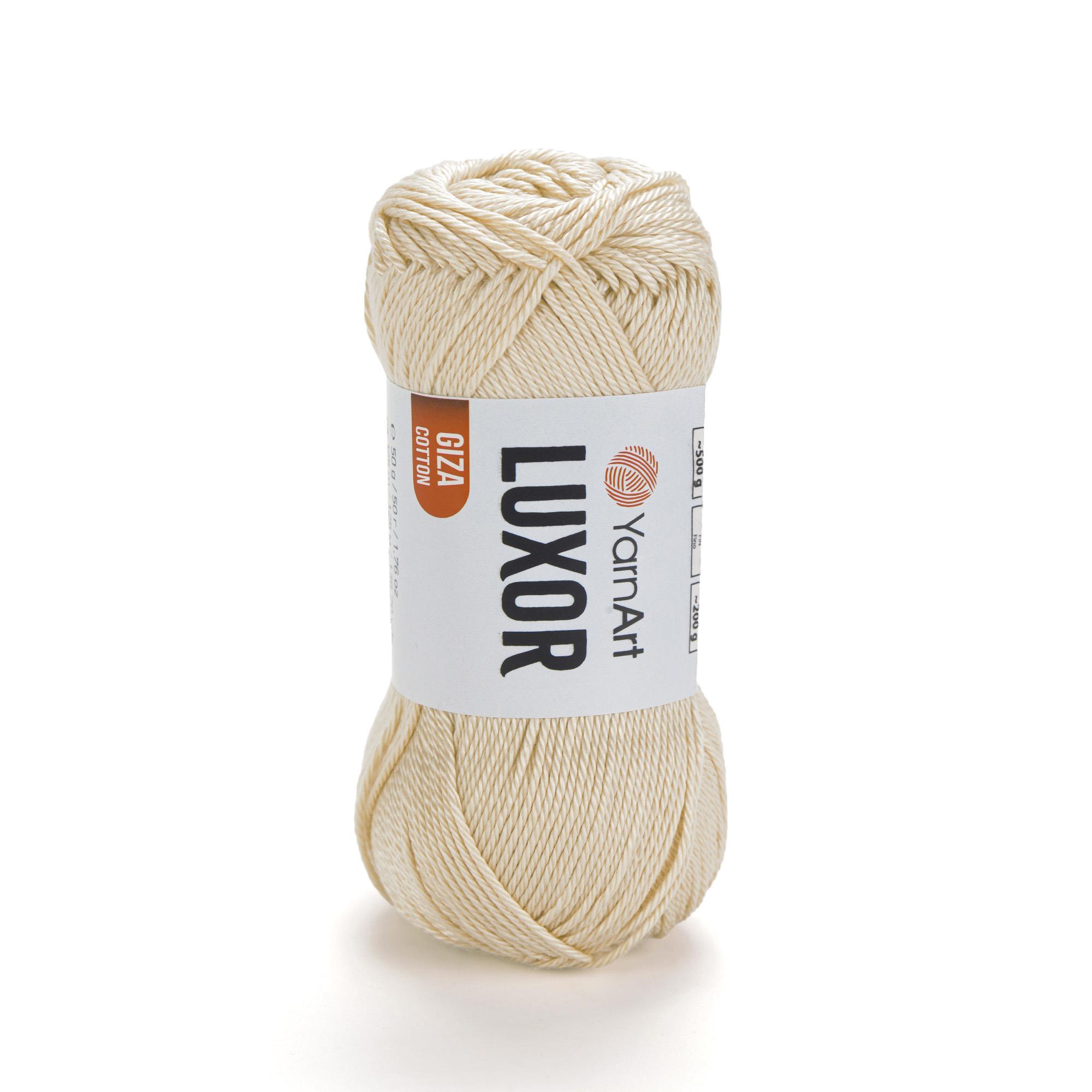 YarnArt Luxor El Örgü İpliği 50gr 1230 Bal Köpüğü - 1 ADET