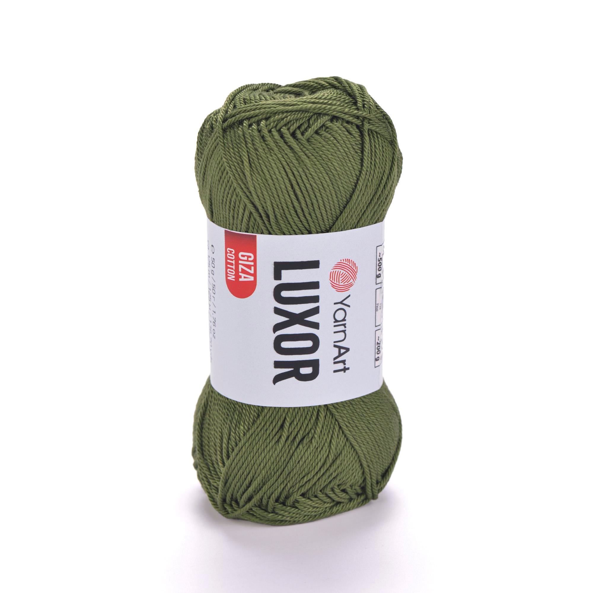 YarnArt Luxor El Örgü İpliği 50gr 1239 Yeşil  - 1 ADET